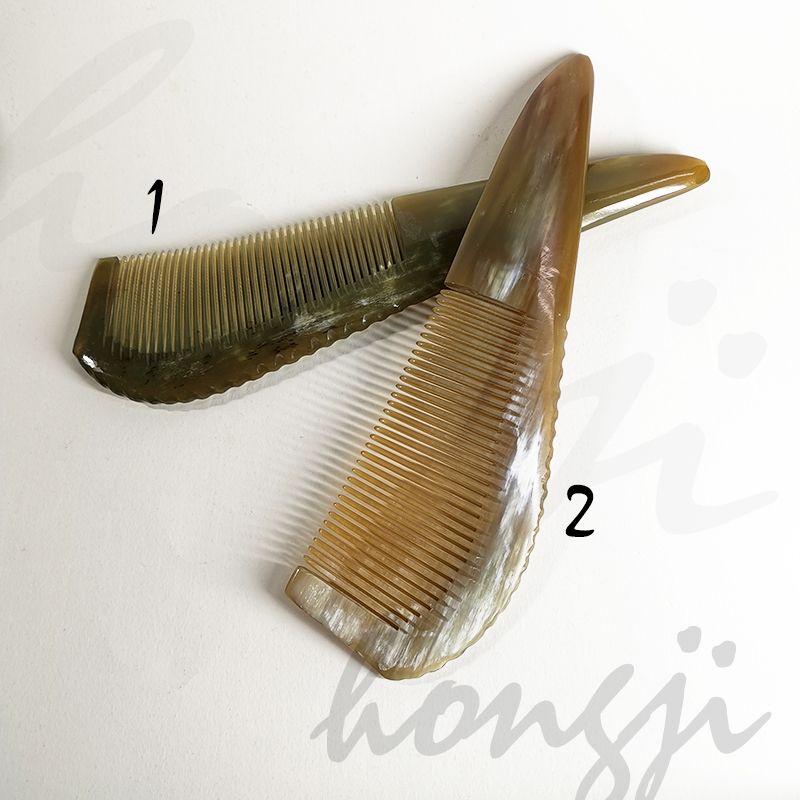 牛角梳子 EE18 天然梳子