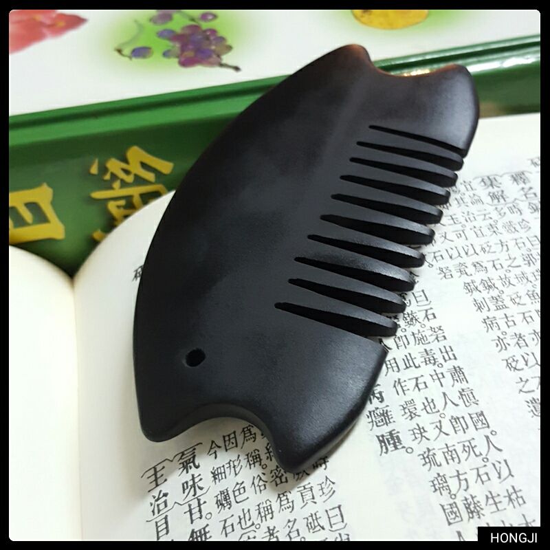 砭石梳 A37 天然石