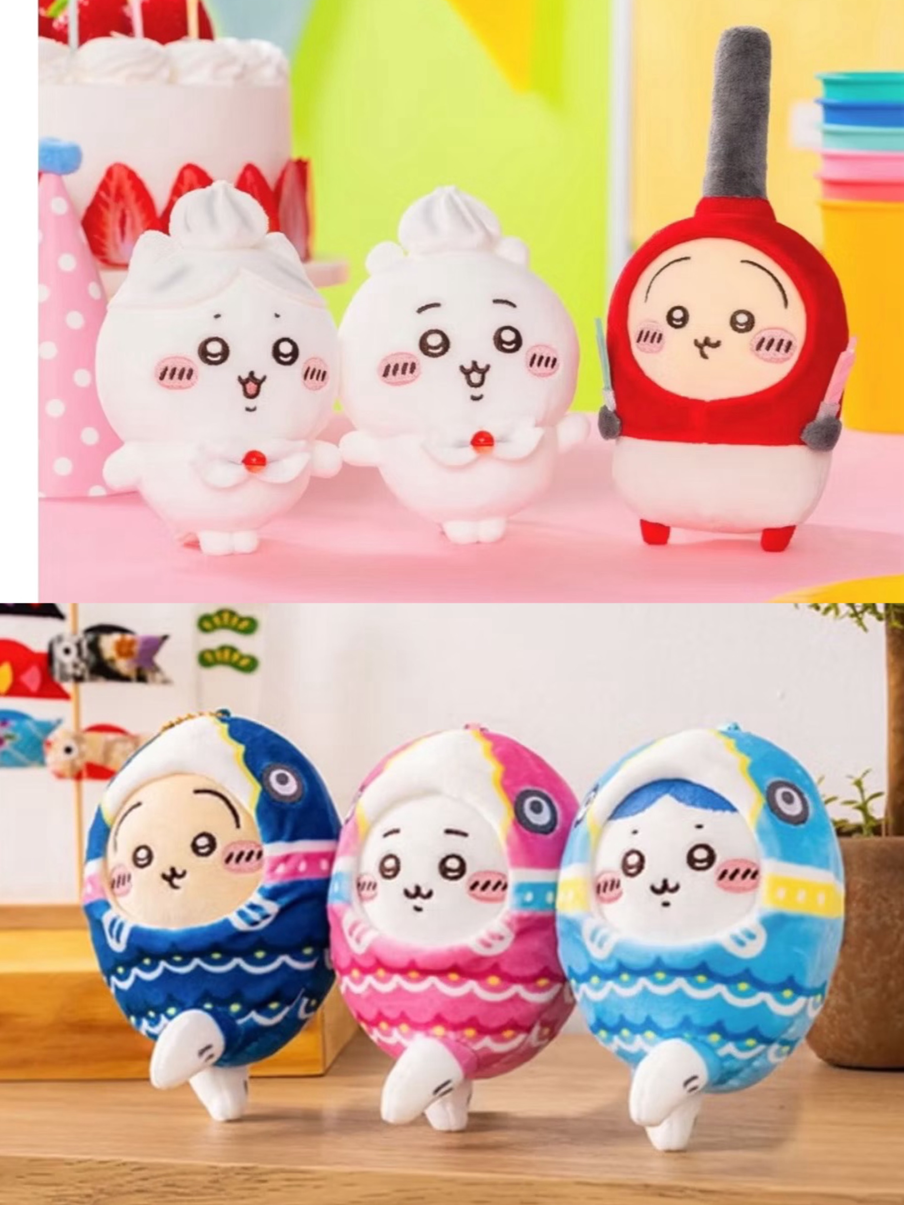 4/25新品-吉伊卡哇鯉魚旗＆生日系列