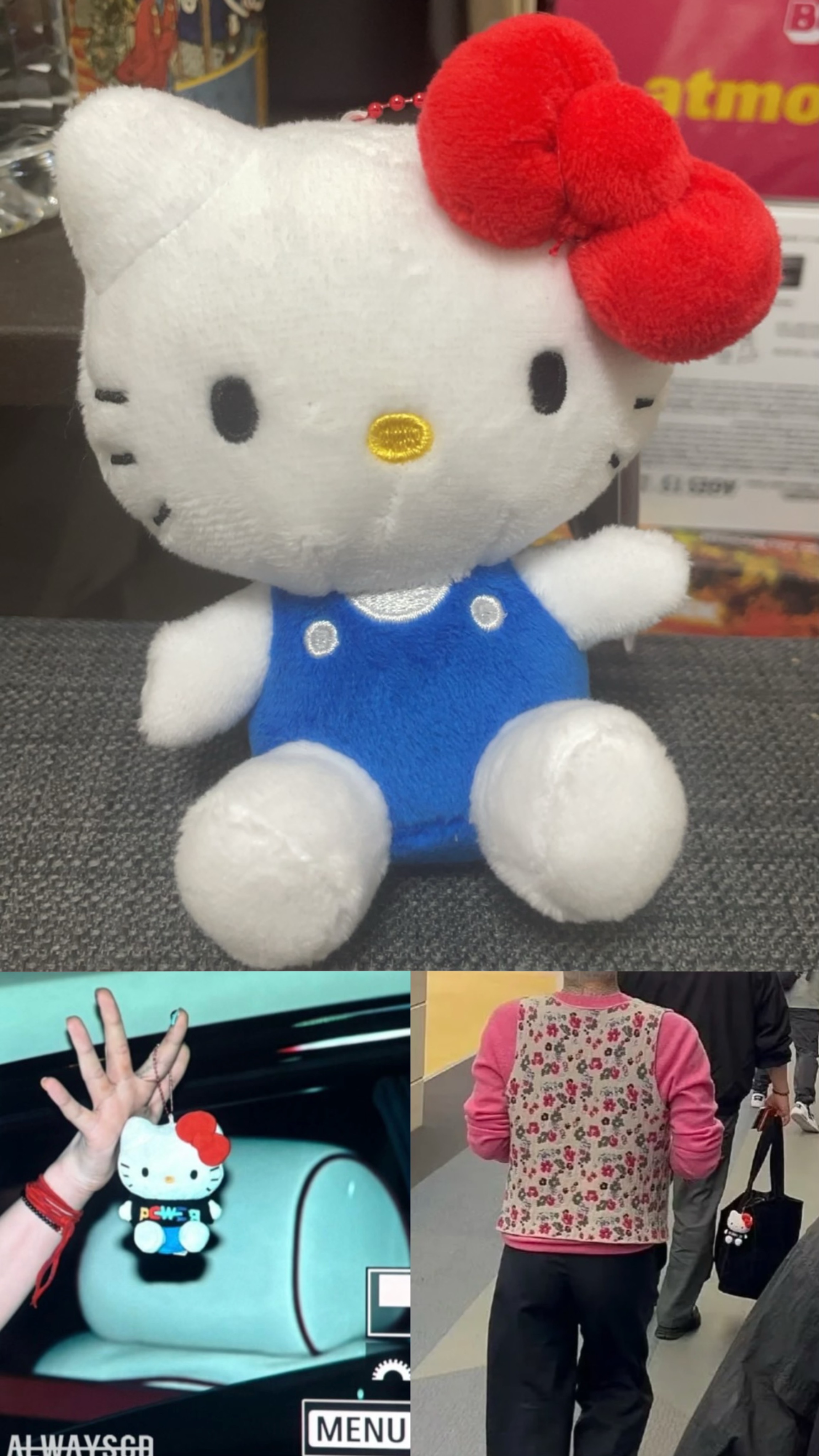 🔥GD同款kitty玩偶吊飾