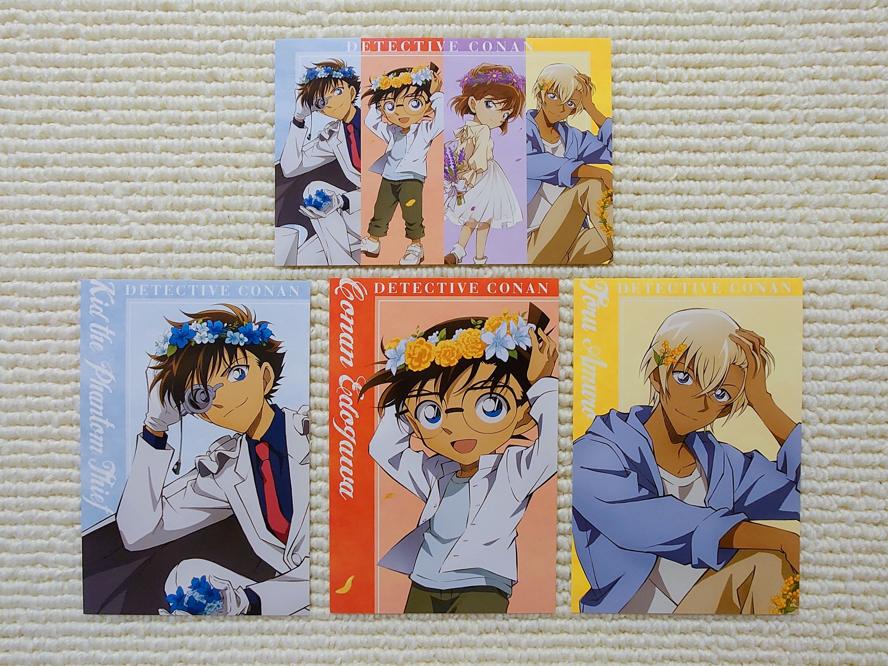 animate特典 AGF 2024 名偵探柯南 明信片