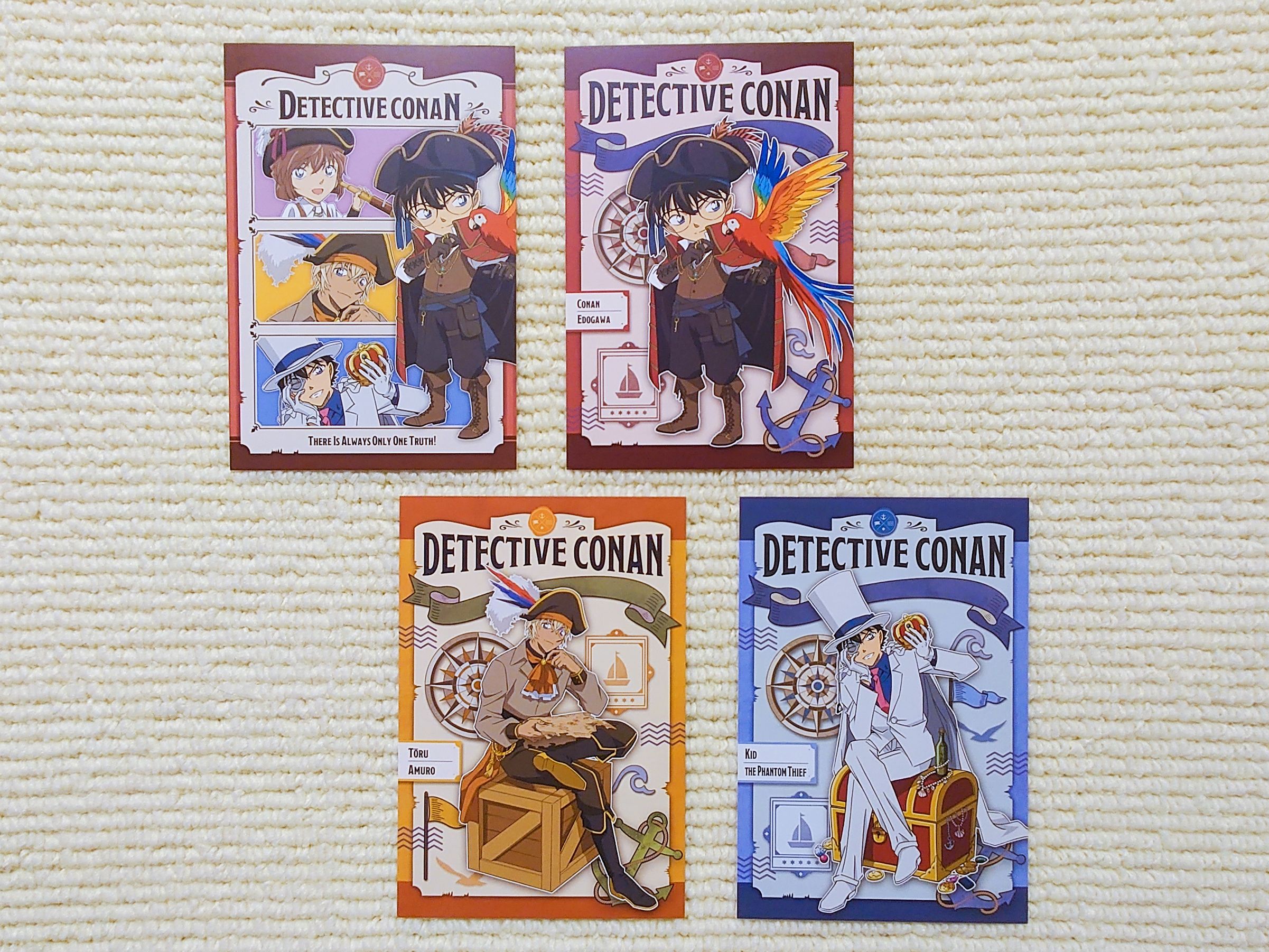 Crux 名偵探柯南 乘船 明信片