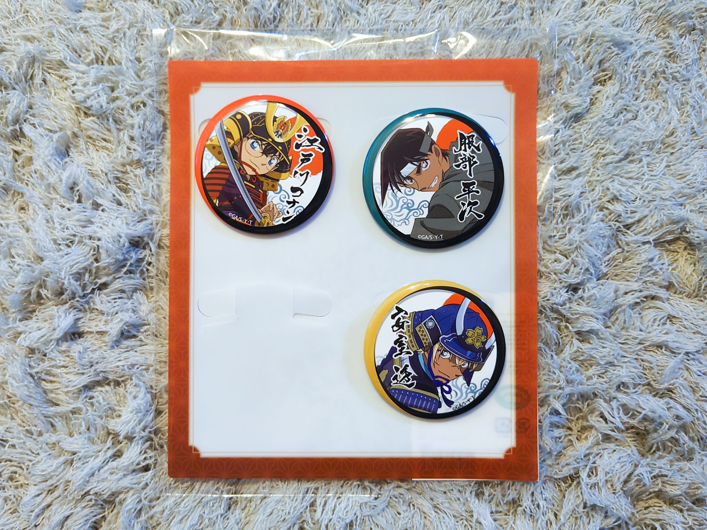 大阪城2024 名偵探柯南 徽章 戰國