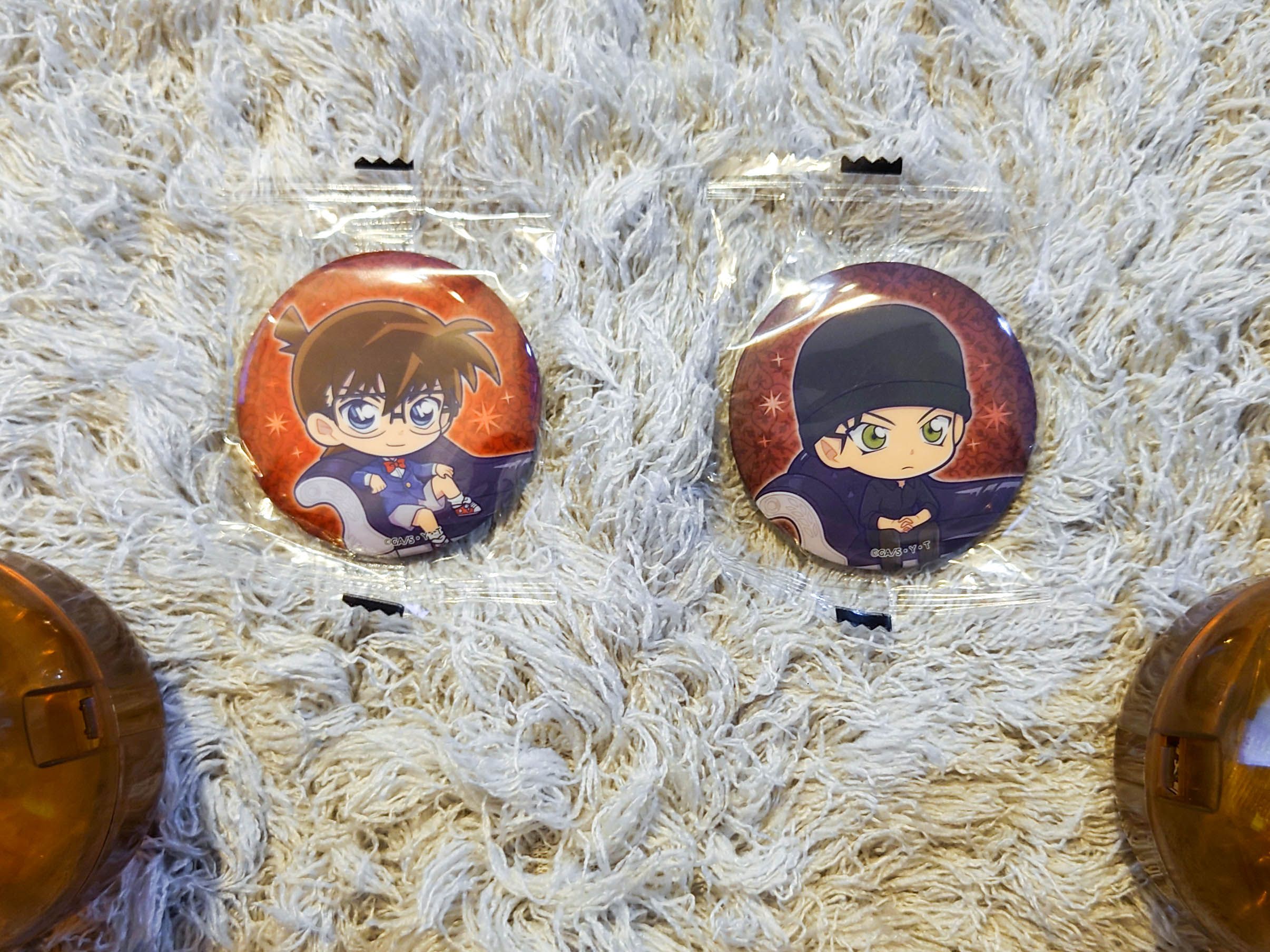 武士道 名偵探柯南 扭蛋徽章＆保護套 第4彈