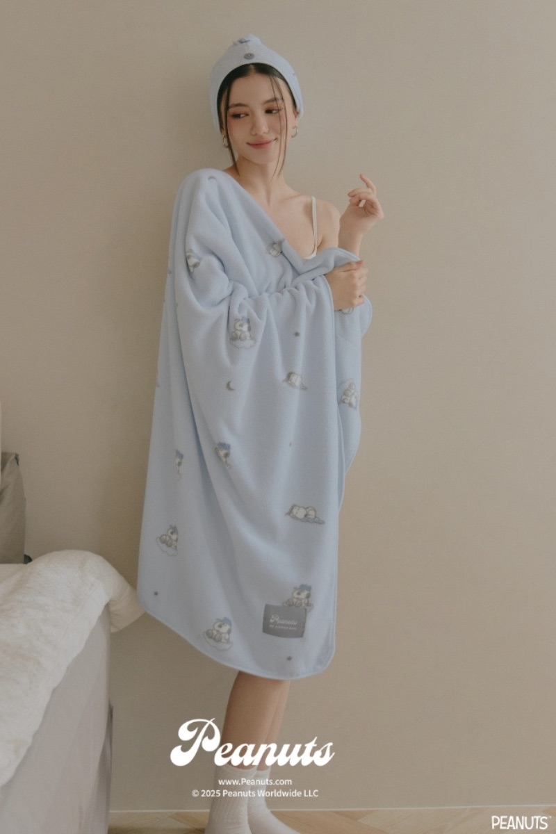 SNOOPY 舒心居家雙件組