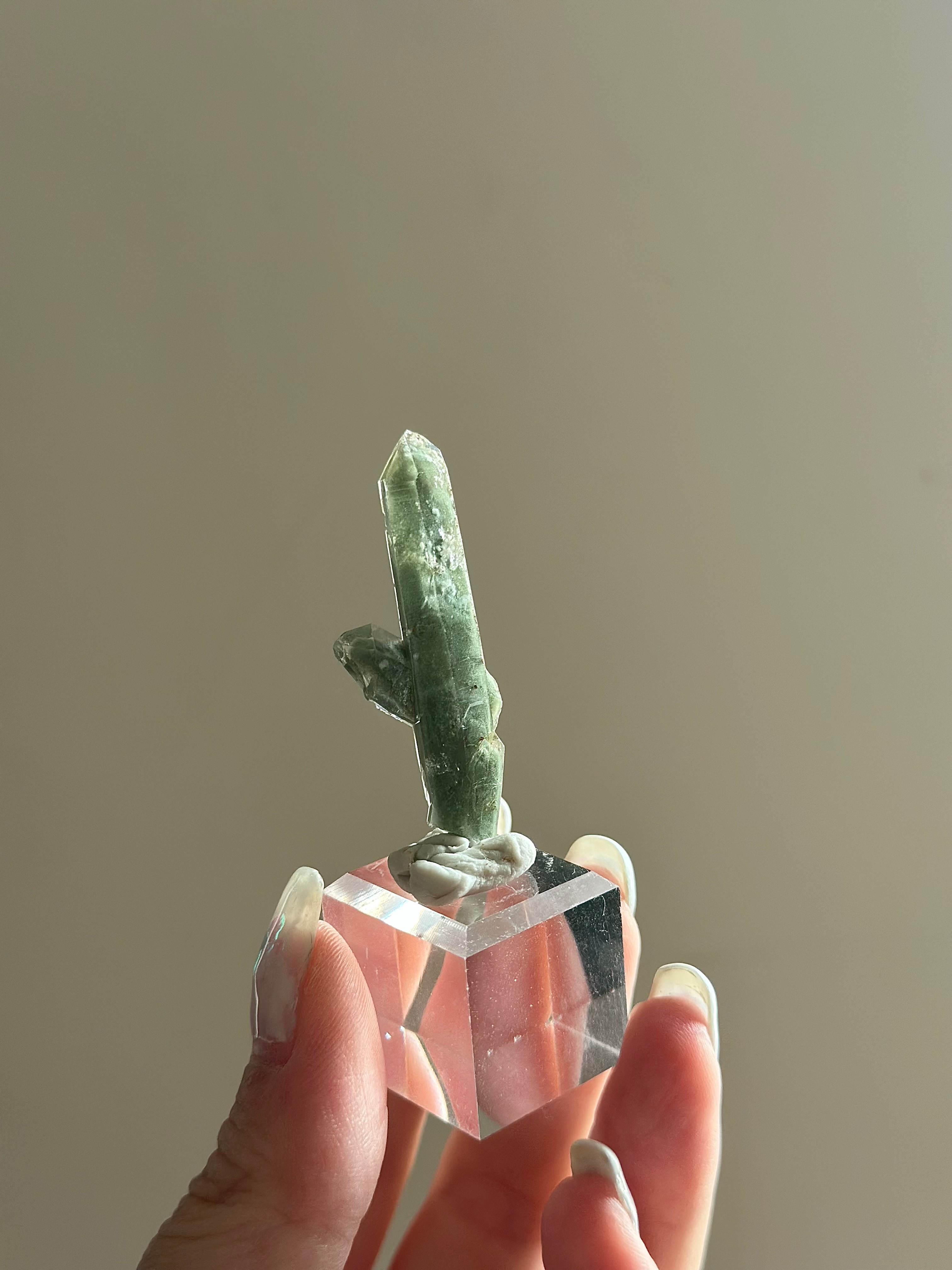 綠幽靈礦標 / 綠幽靈珠子