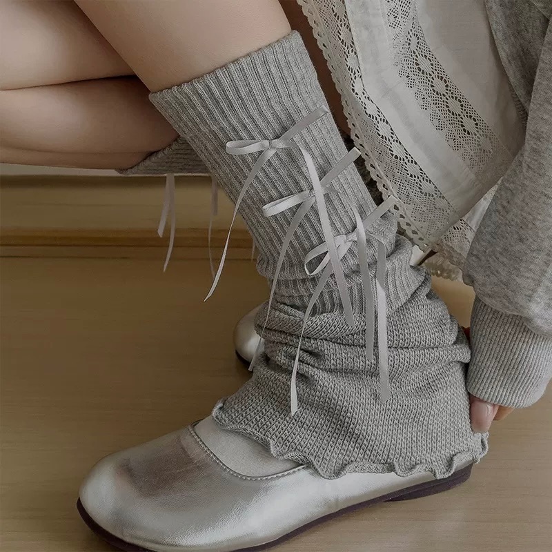 𝗺𝘂𝗺𝘂𝘀𝘁𝗼𝗿𝗲｜蝴蝶結設計泡泡襪 🎀*॰ॱ