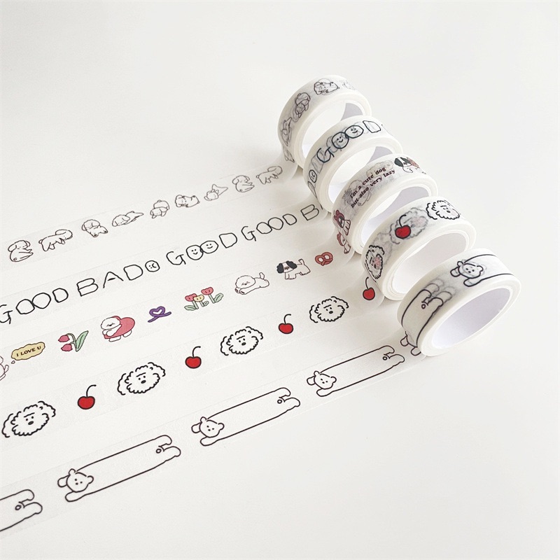 𝗺𝘂𝗺𝘂𝘀𝘁𝗼𝗿𝗲｜可愛插畫紙膠帶🍒*˖°