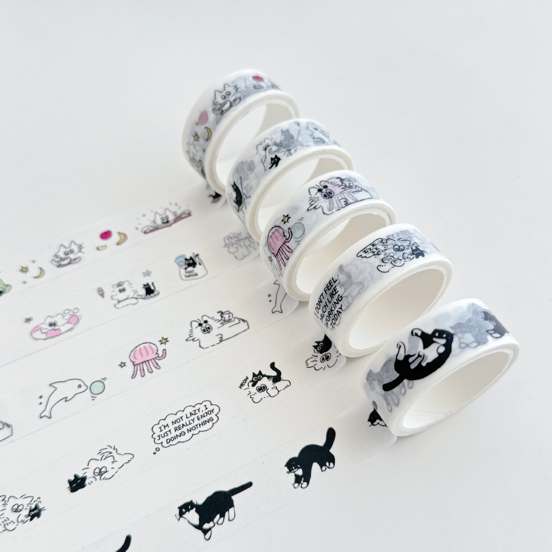 𝗺𝘂𝗺𝘂𝘀𝘁𝗼𝗿𝗲｜可愛貓咪紙膠帶🐈ᯓᡣ𐭩