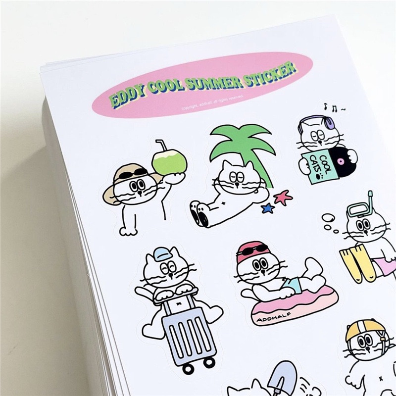 𝗺𝘂𝗺𝘂𝘀𝘁𝗼𝗿𝗲｜可愛貓咪插畫貼紙🐈⸝꙳.‎˖