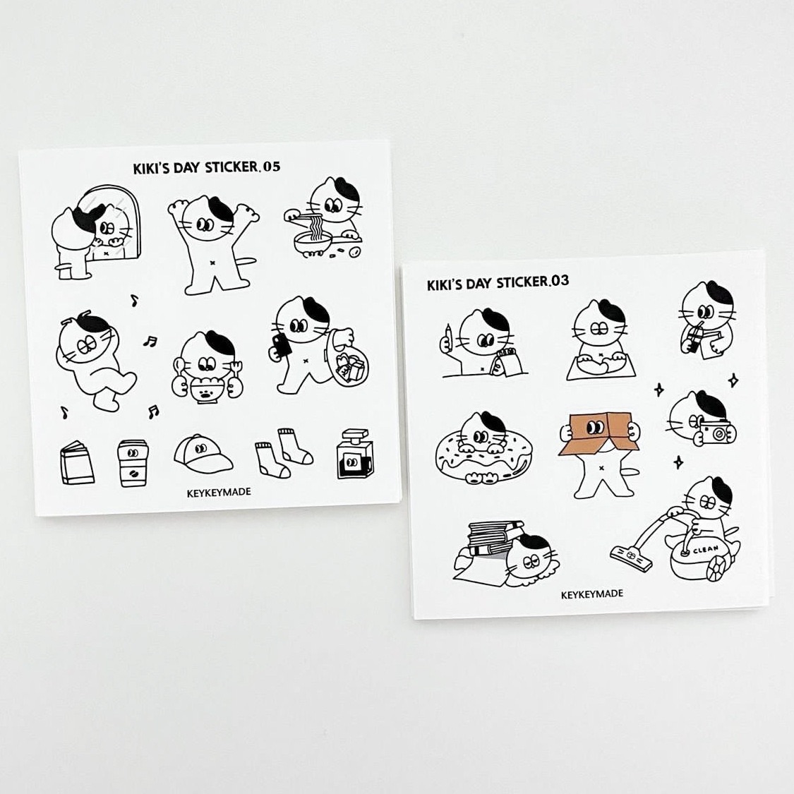 𝗺𝘂𝗺𝘂𝘀𝘁𝗼𝗿𝗲｜可愛貓咪插畫貼紙🐈ᯓᡣ𐭩