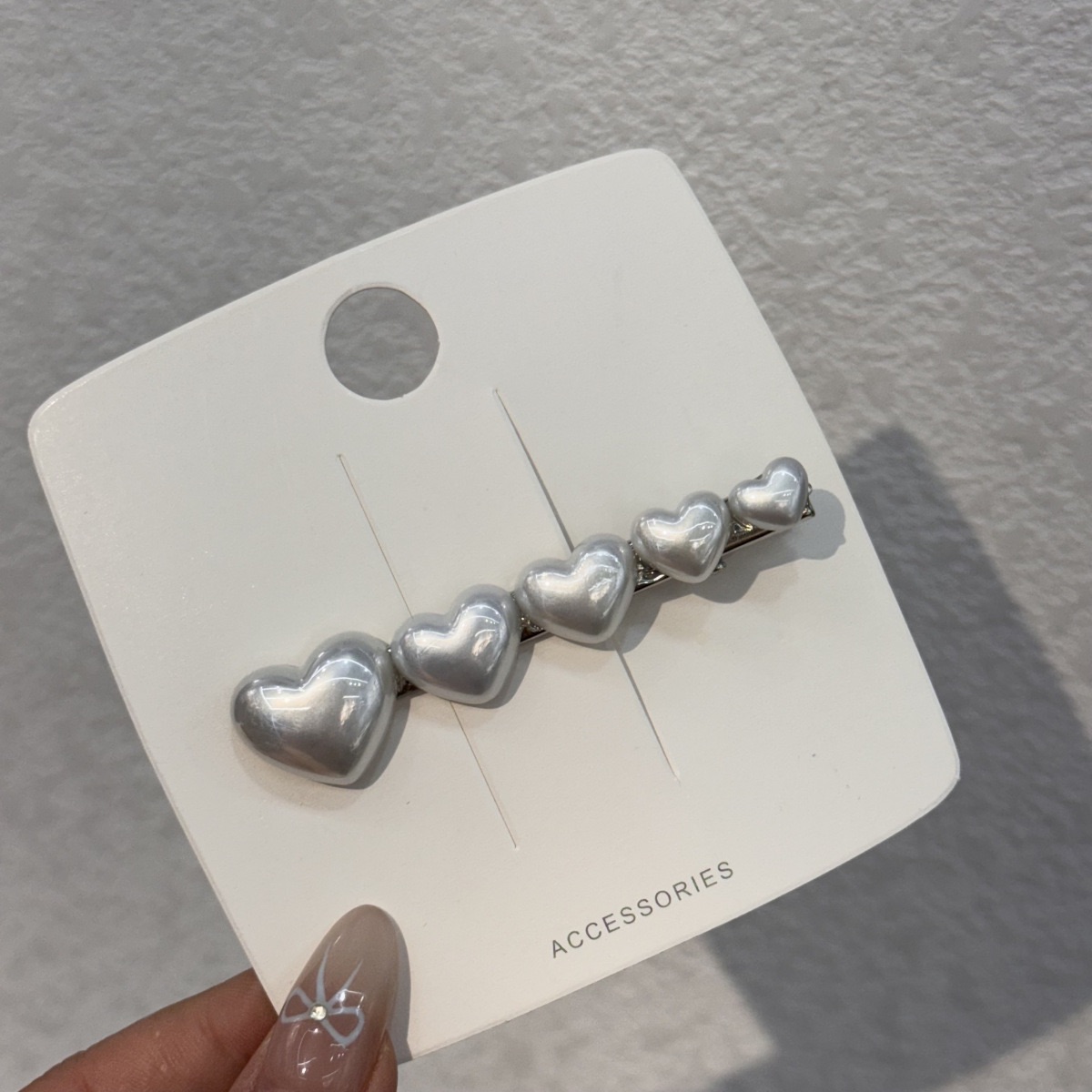 𝗺𝘂𝗺𝘂𝘀𝘁𝗼𝗿𝗲 現貨｜愛心髮夾🍒*˖°