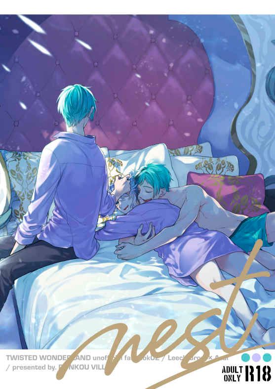 日版扭曲仙境同人誌-リーチ兄弟アズール（海寮）/鈍行ビリア【nest】