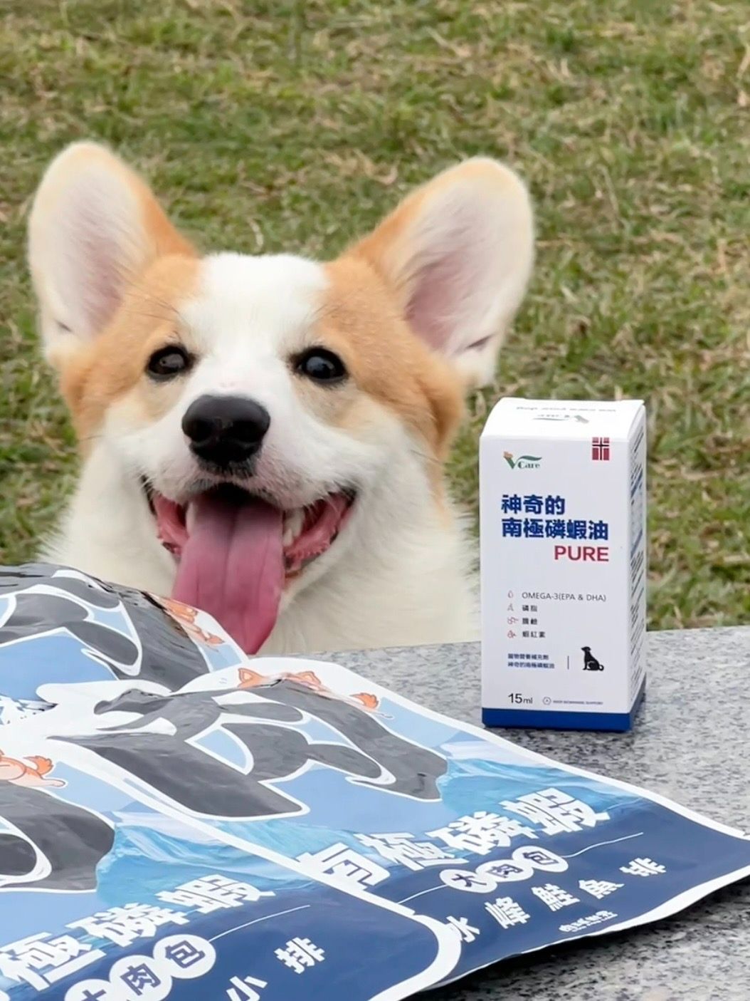 南極磷蝦油 （貓狗成份一樣，都可以使用，只是包裝不同）