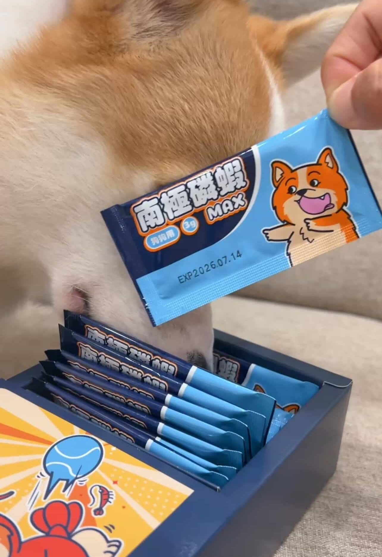 南極磷蝦MAX 狗狗用 （跟磷蝦油不一樣，粉主要是提供蛋白質）