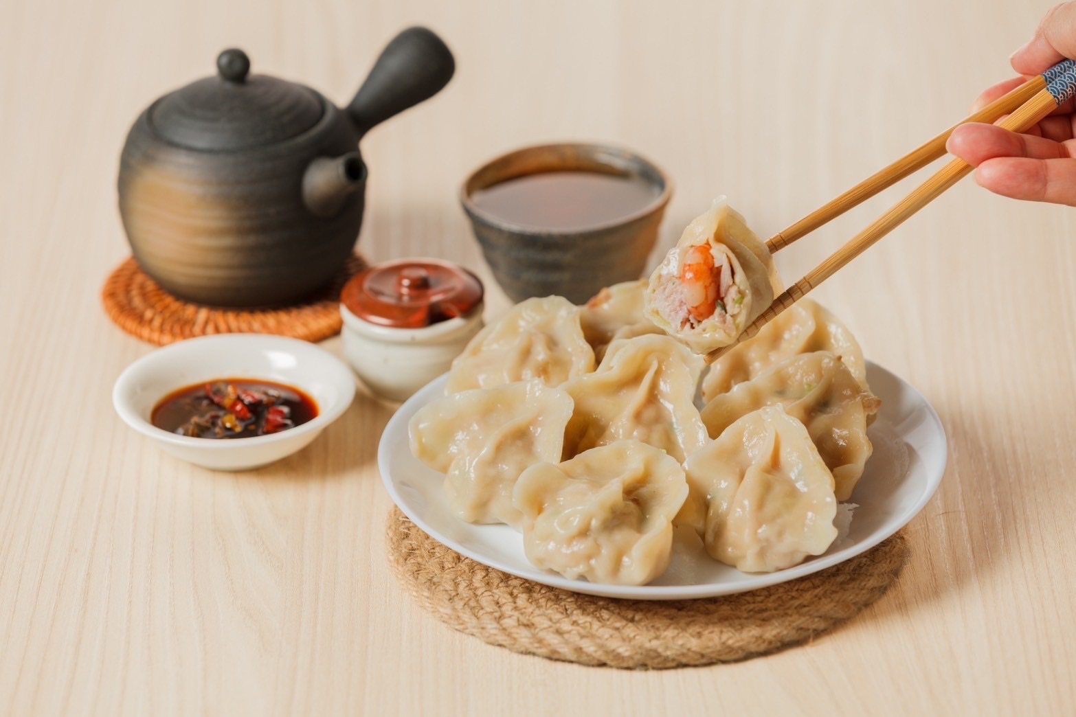 鮮蝦水餃