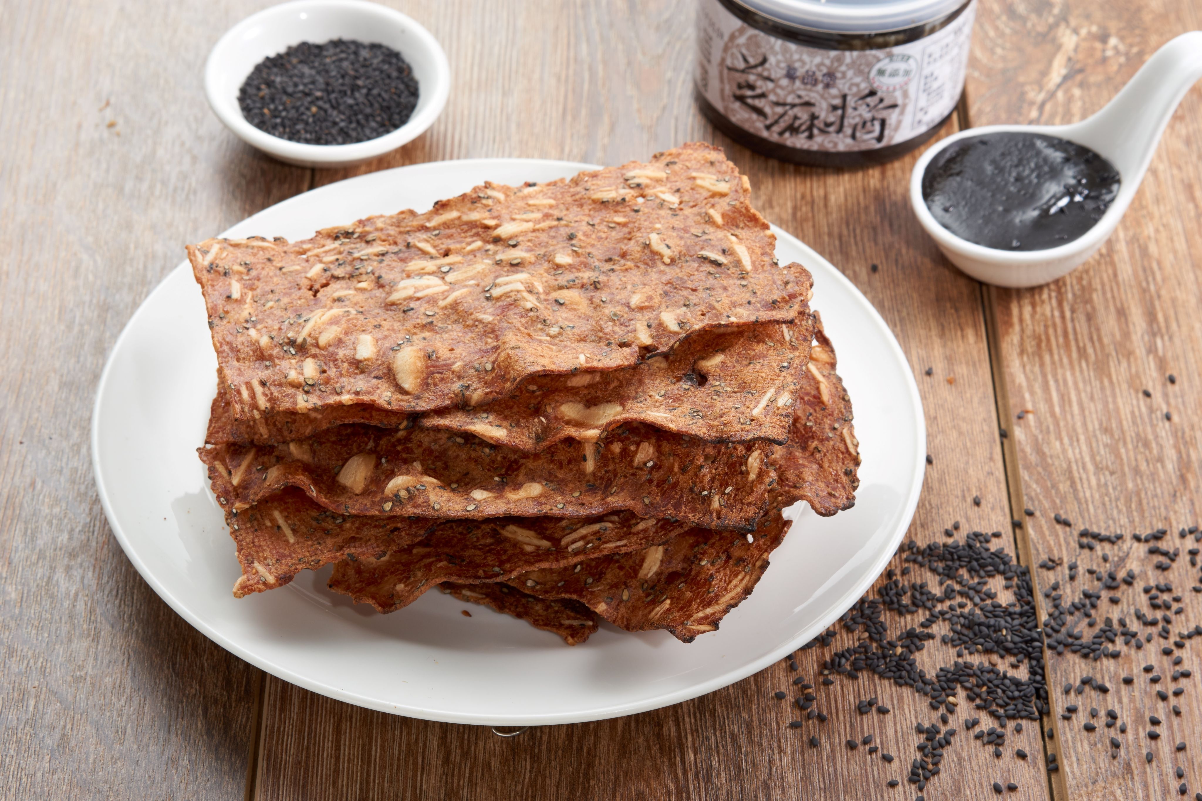 黑芝麻杏仁肉乾（小）