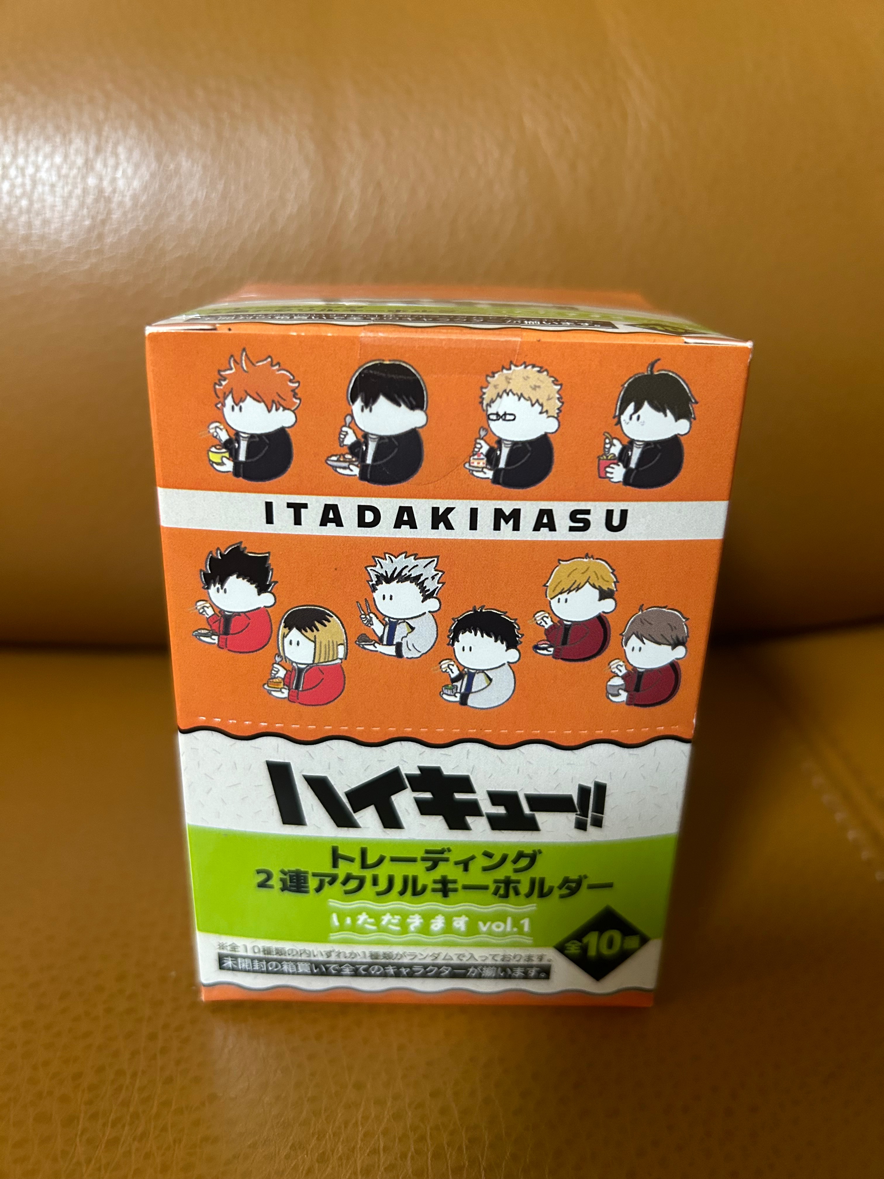 ハイキュー！！排球少年！！壓克力鑰匙圈盲包（整盒）