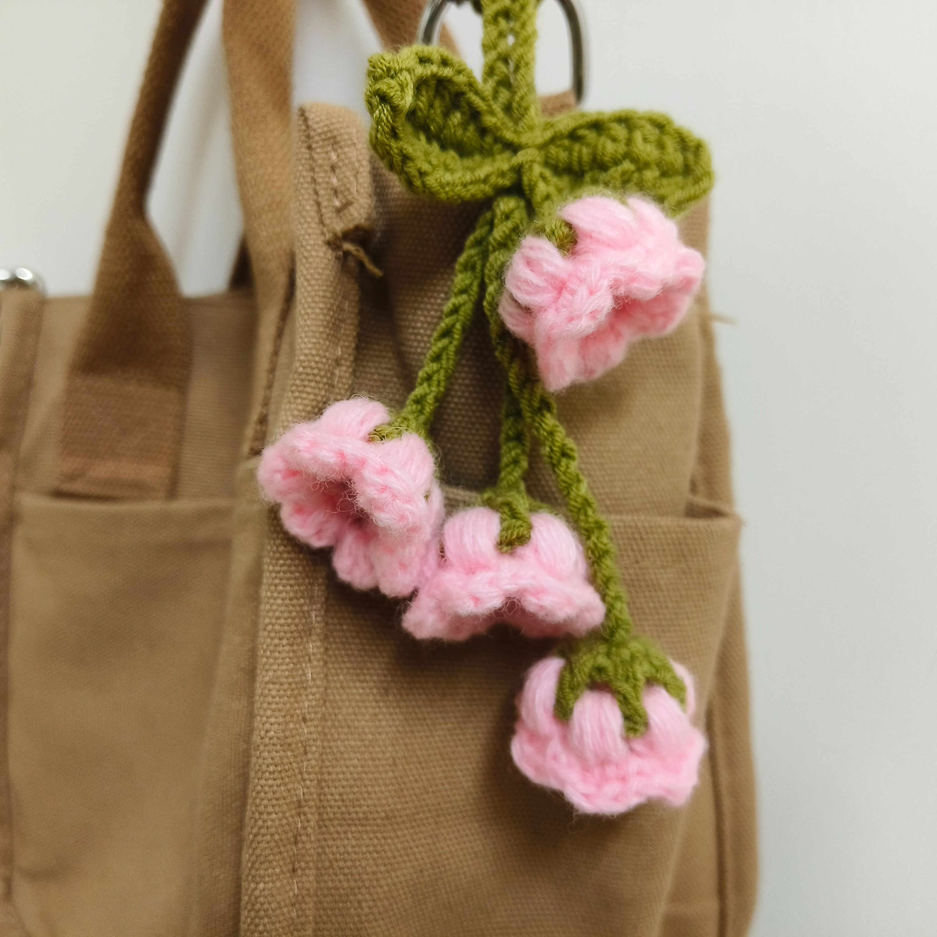 鉤鉤纏｜鈴蘭花 包包掛飾 吊飾