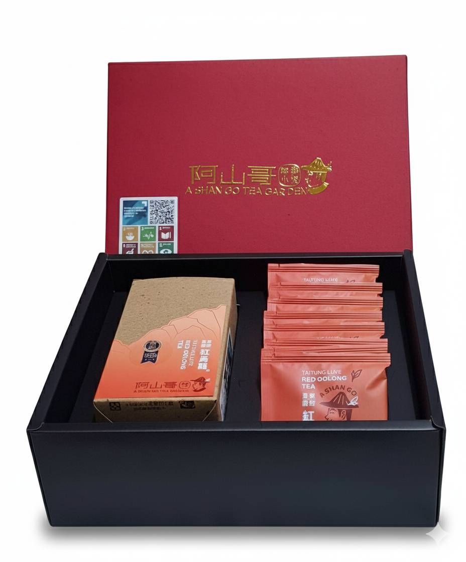 有機栽培《紅烏龍雙享禮盒》
