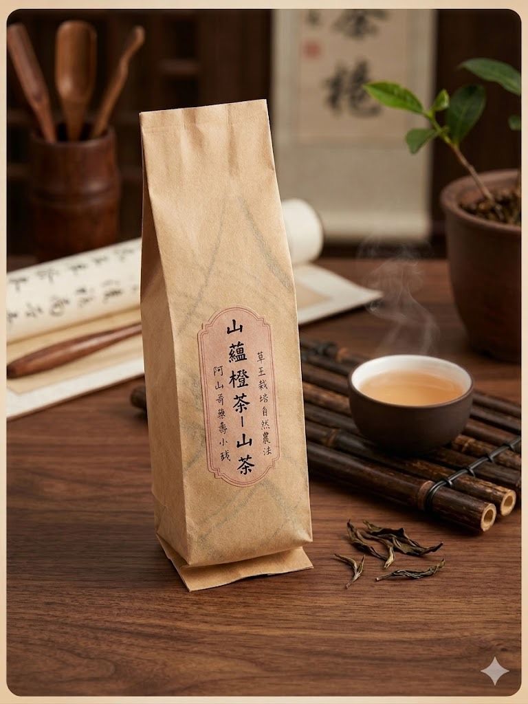 山蘊橙茶-臺茶24號山茶