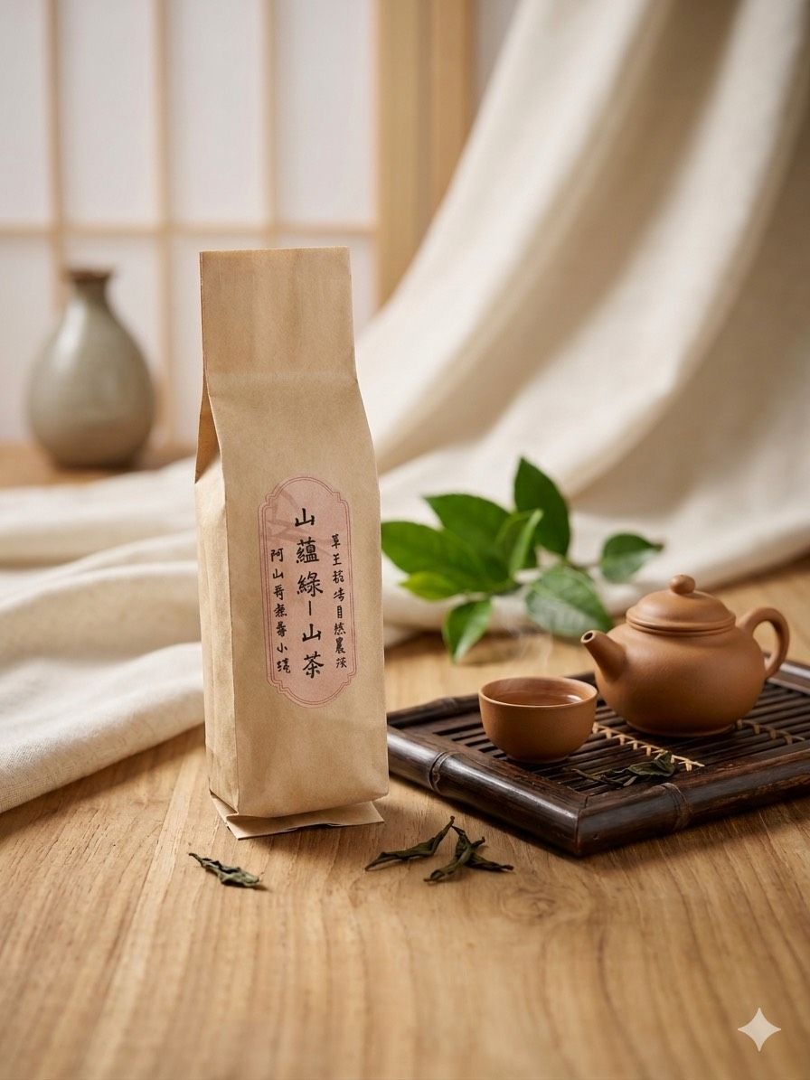 台灣山茶-山蘊綠茶
