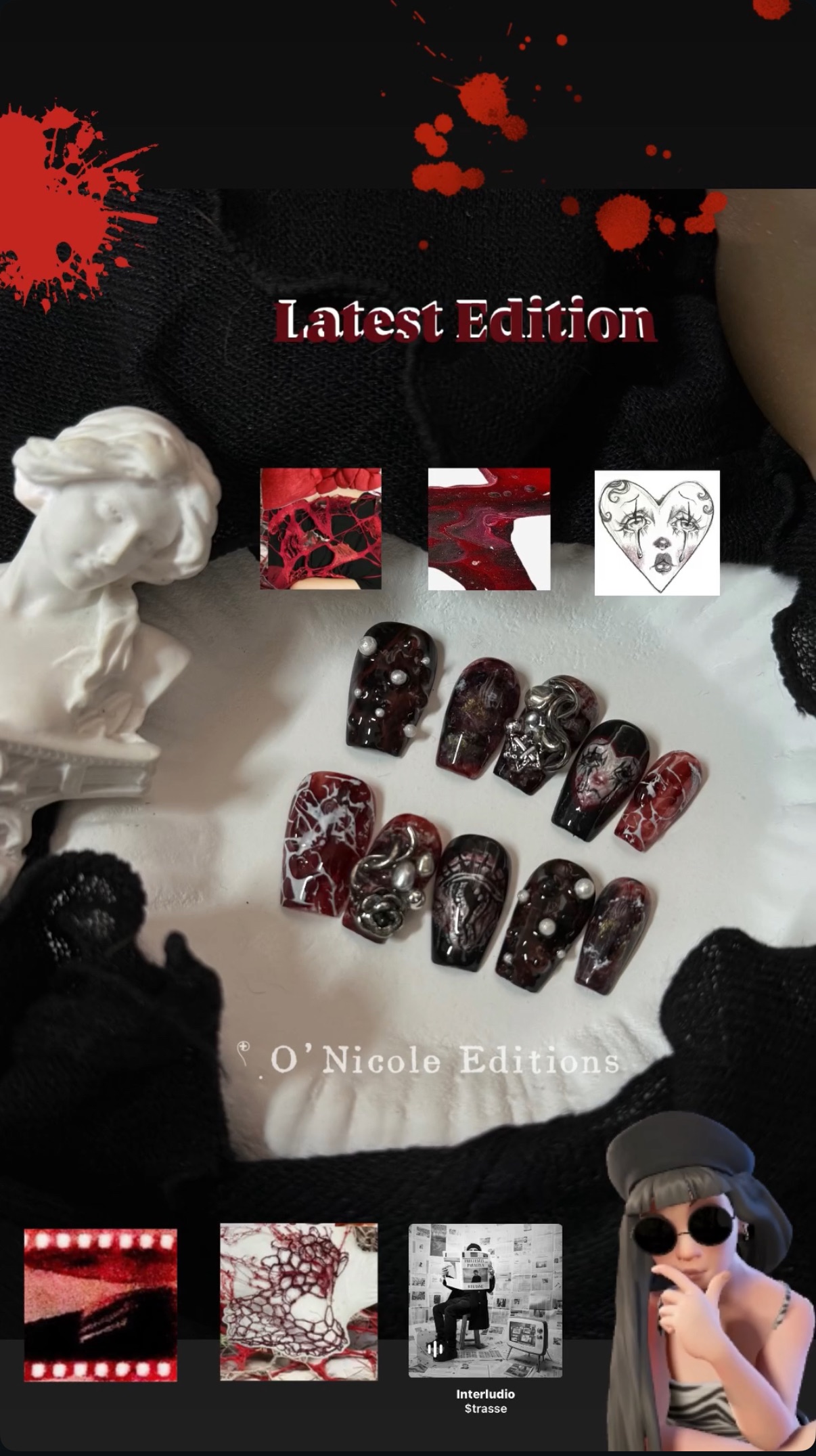 血幕Blood Veil｜O’Nicole Editions｜L I M I T E D ✶ 限量系列