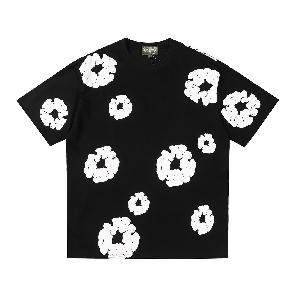 Denim TTears 系列 發泡木棉花印花 休閒套裝