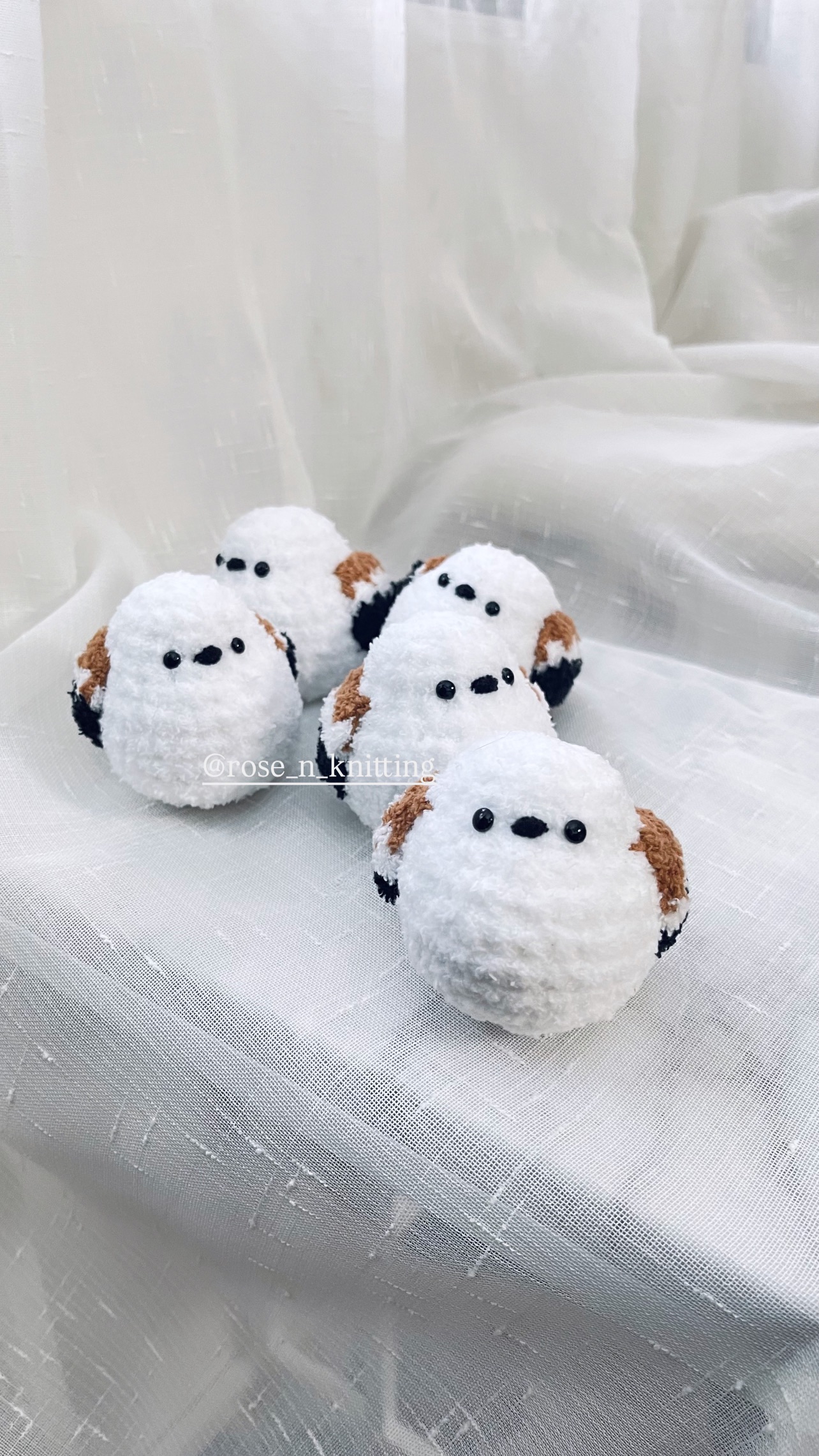 北海道 雪之妖精 小山雀吊飾