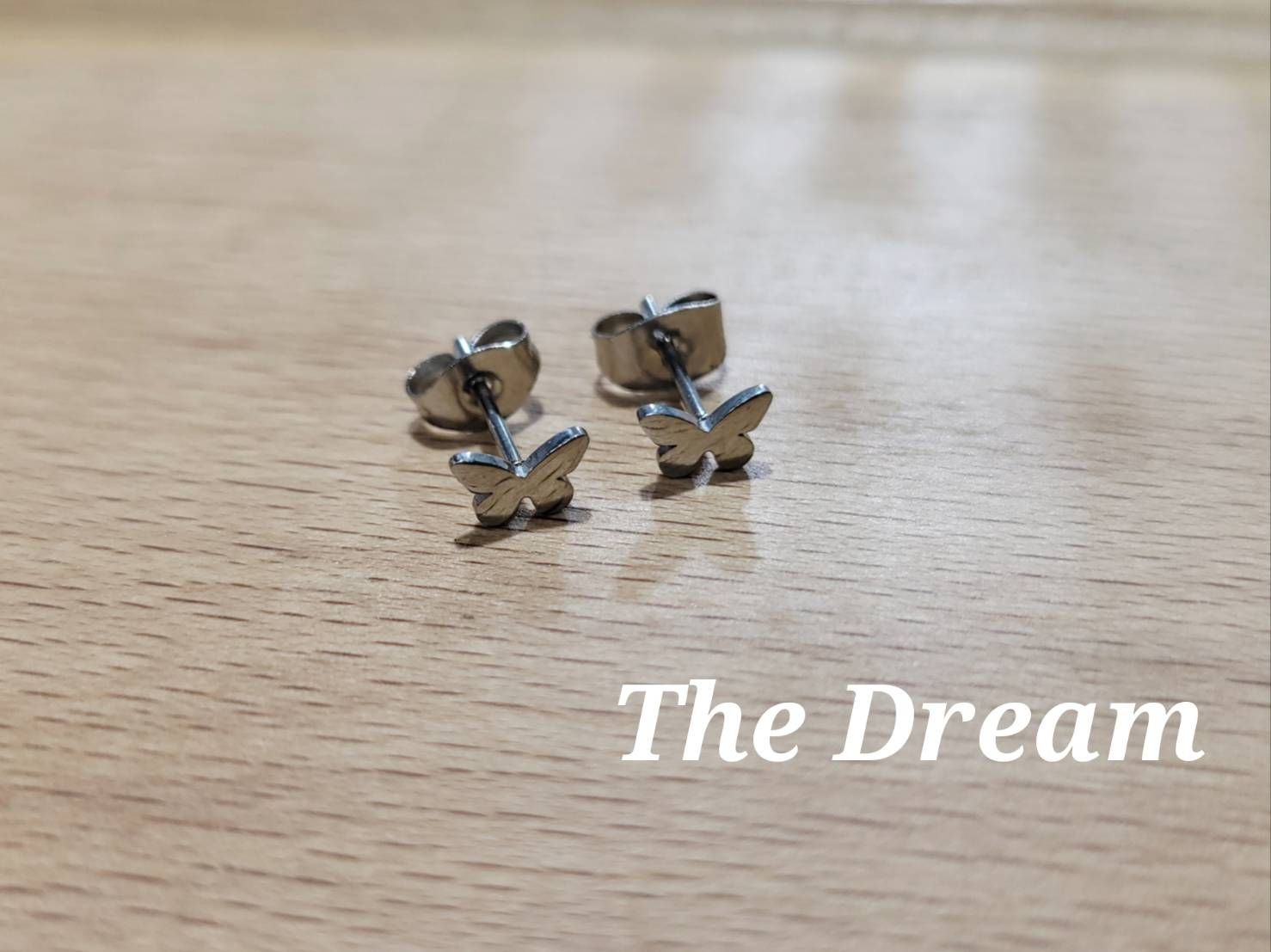 抗敏優雅蝴蝶耳釘