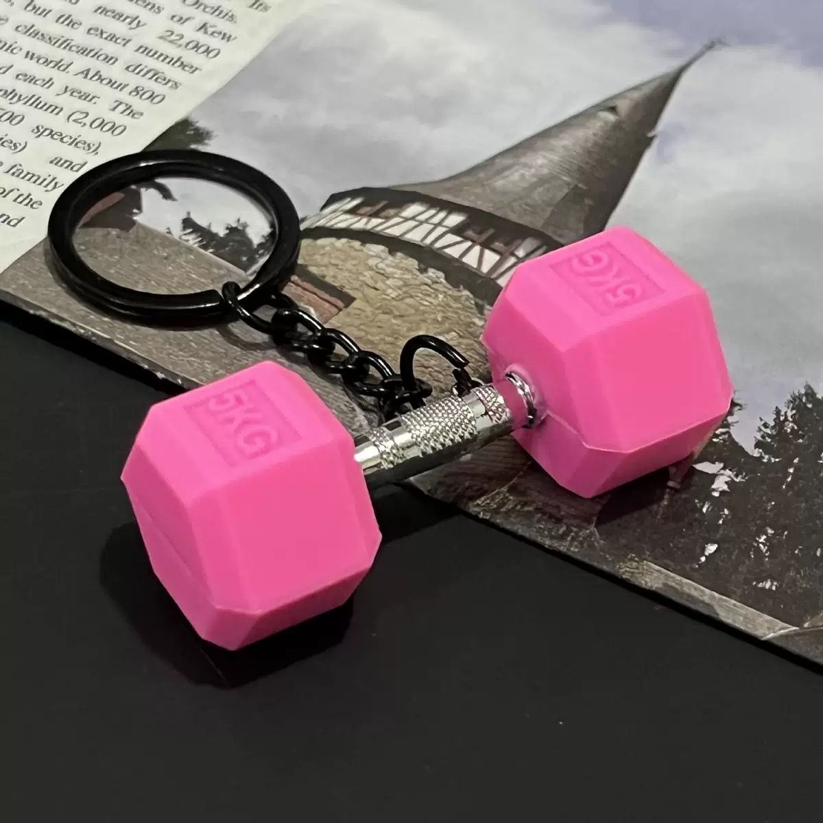 【健身迷你啞鈴吊飾】