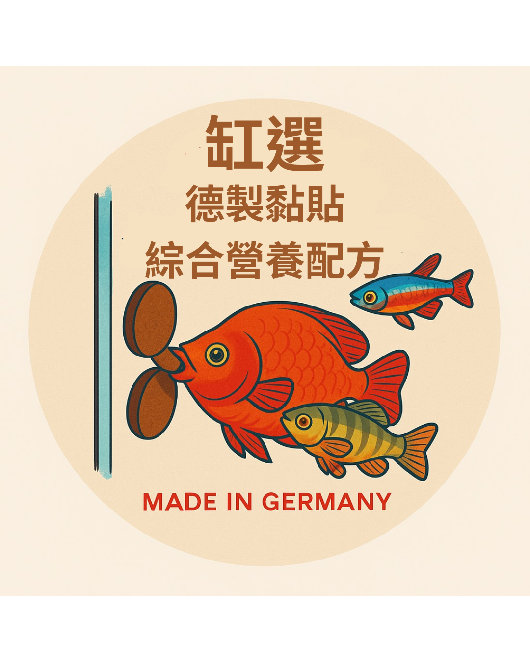 缸選｜德製綜合營養黏貼配方