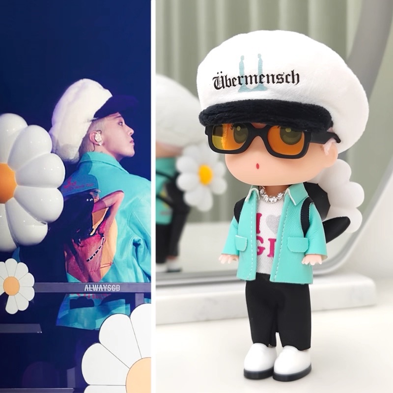 預購 VIP自製 GD公仔 東京演唱會 蘑菇帽 鑰匙圈  權志龍 非官方