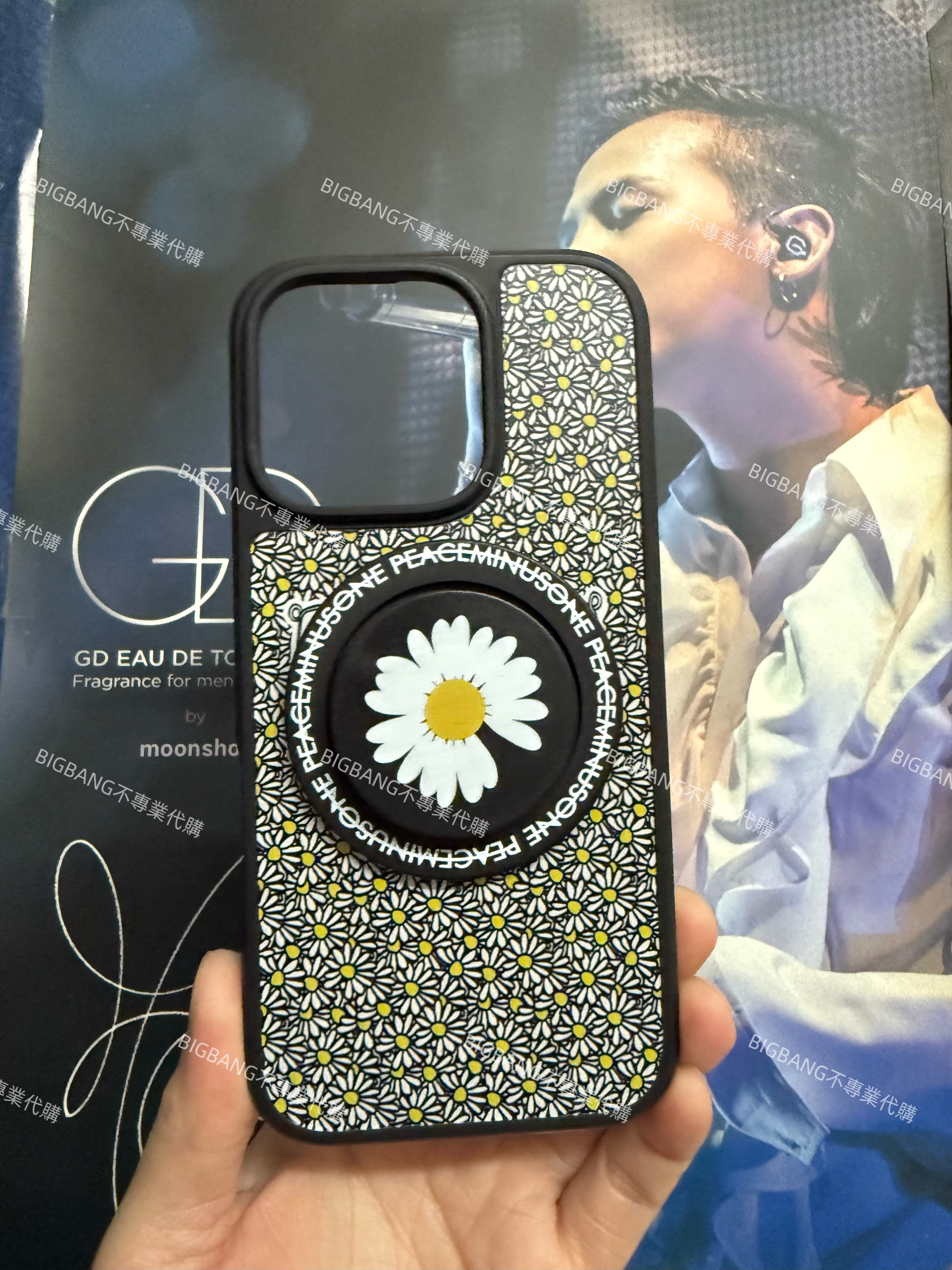 預購 iphone 權志龍 滿版雛菊 G-Dragon 磁吸支架 非官方