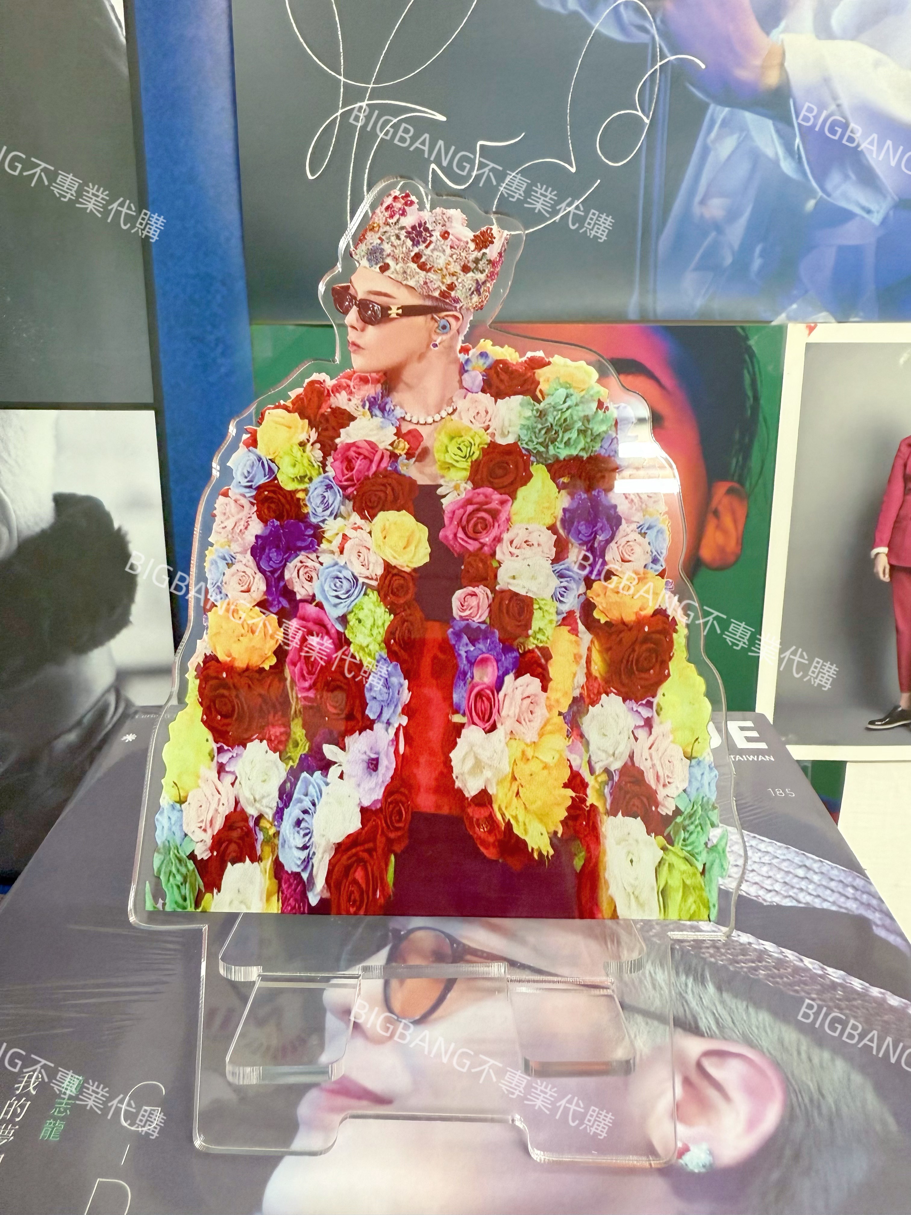 預購 自製G-Dragon 壓克力人形立牌 手機支架立牌 非官方