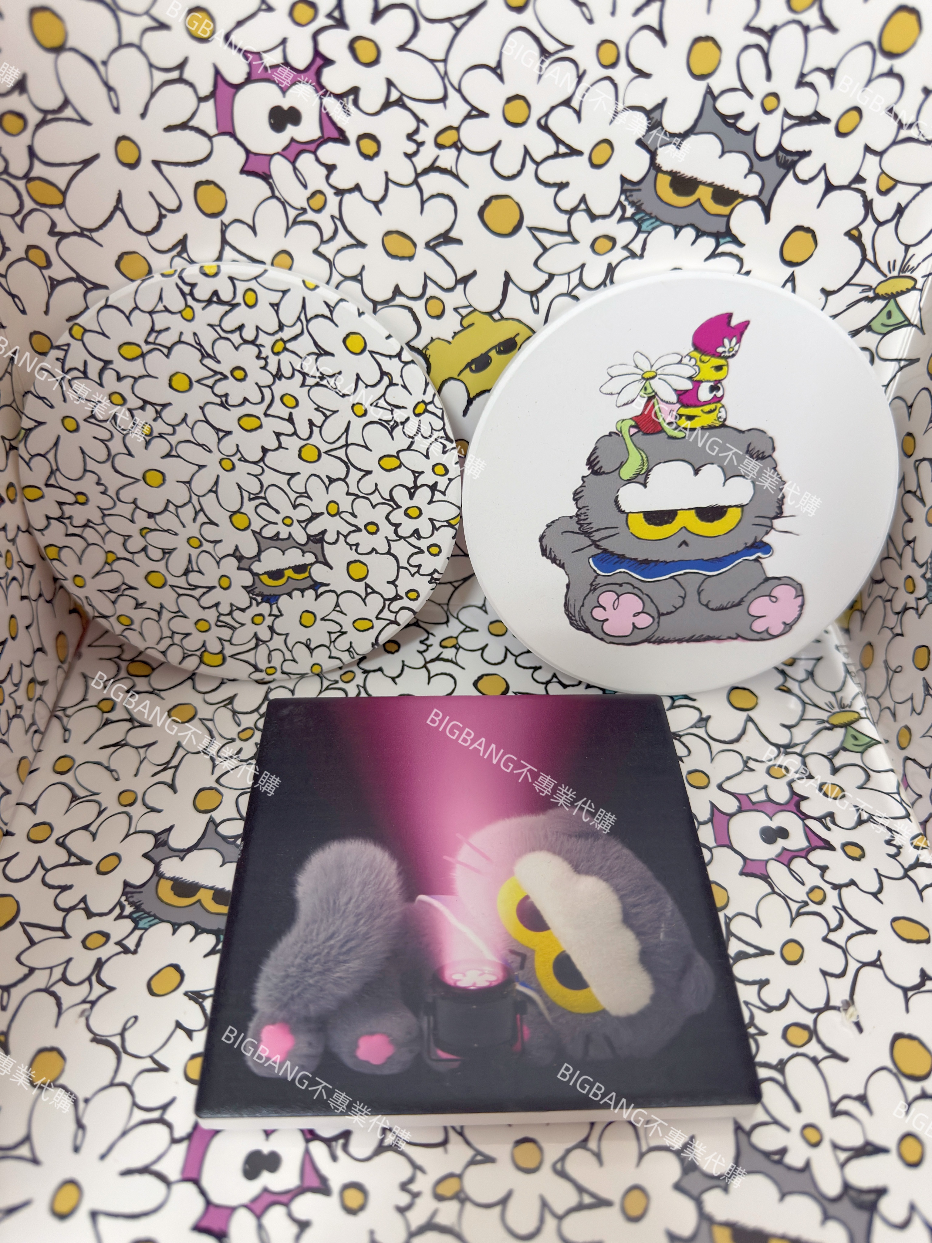 預購 自製 zoa 矽藻土杯墊 硅藻土 雛菊 權志龍 非官方