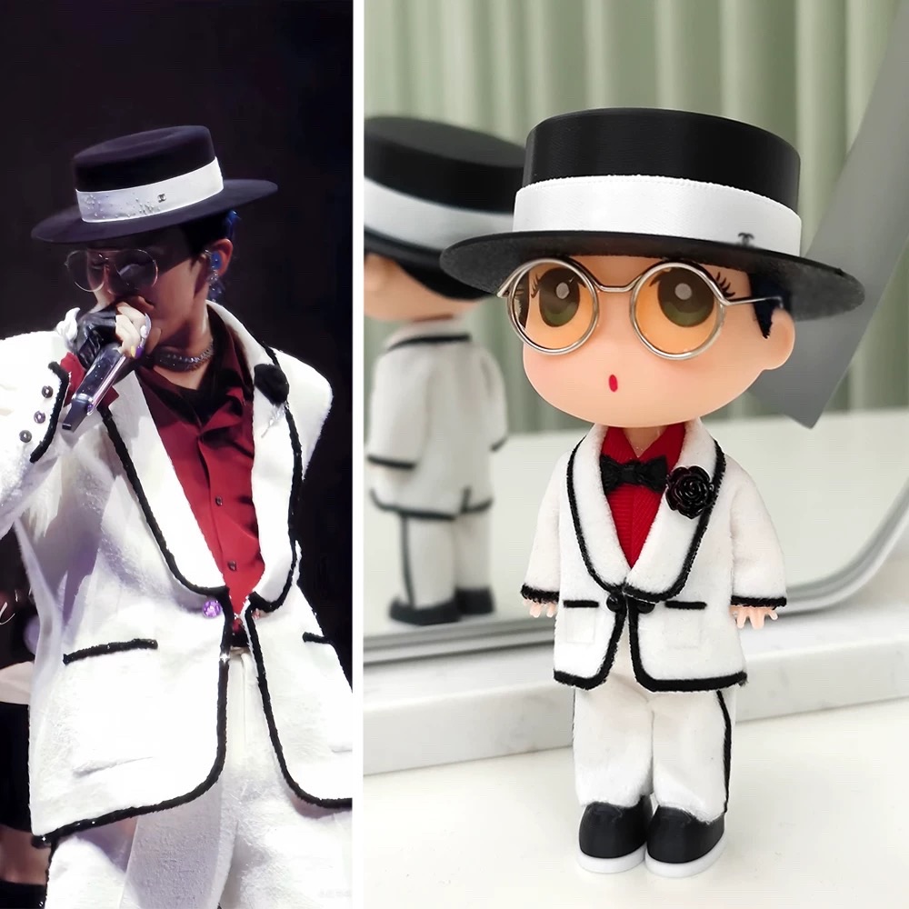 預購 VIP自製 GD公仔 巴黎演唱會 小香風西裝 鑰匙圈 權志龍 非官方