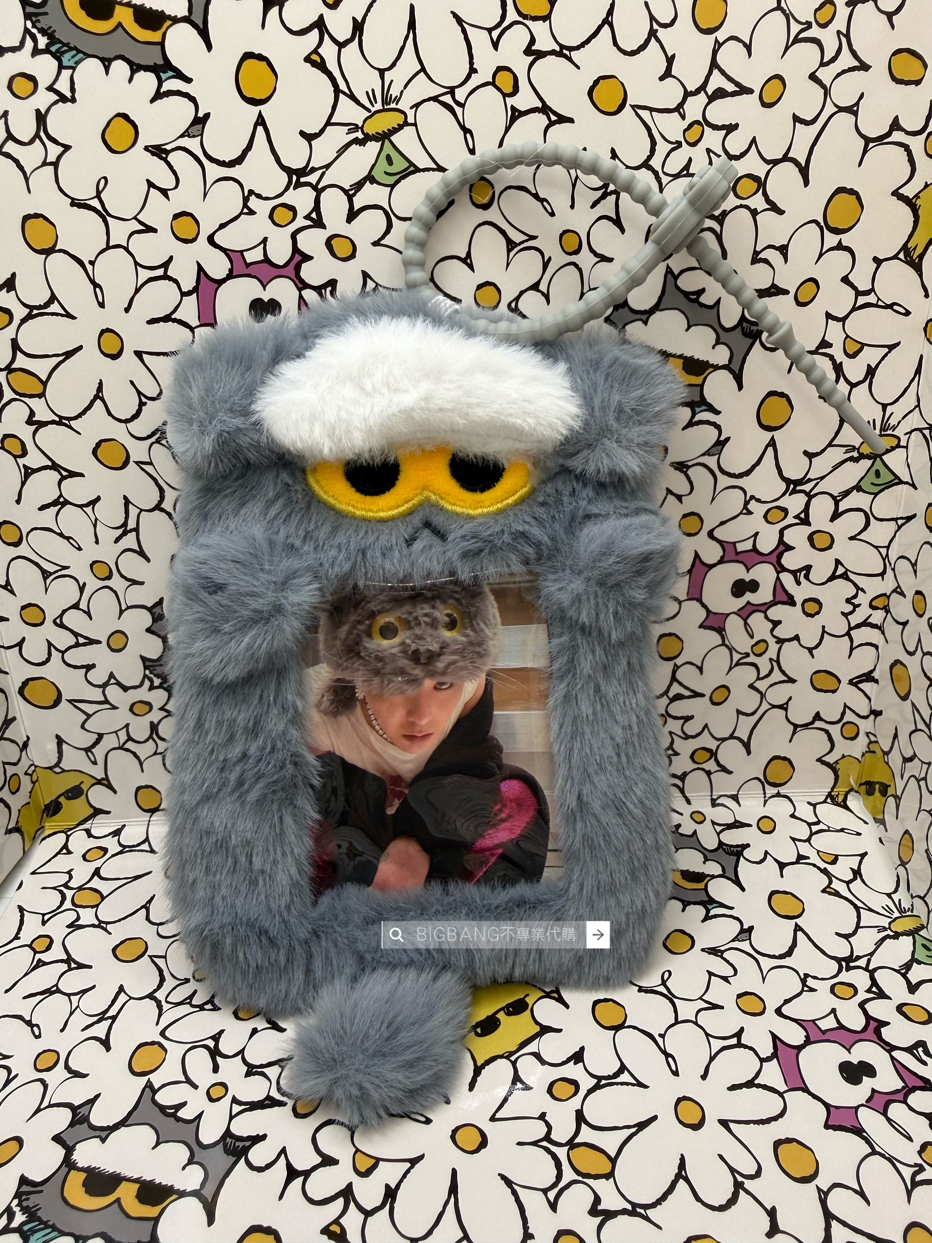 特別賣場 微微微瑕疵 zoa絨毛卡套 權志龍的貓