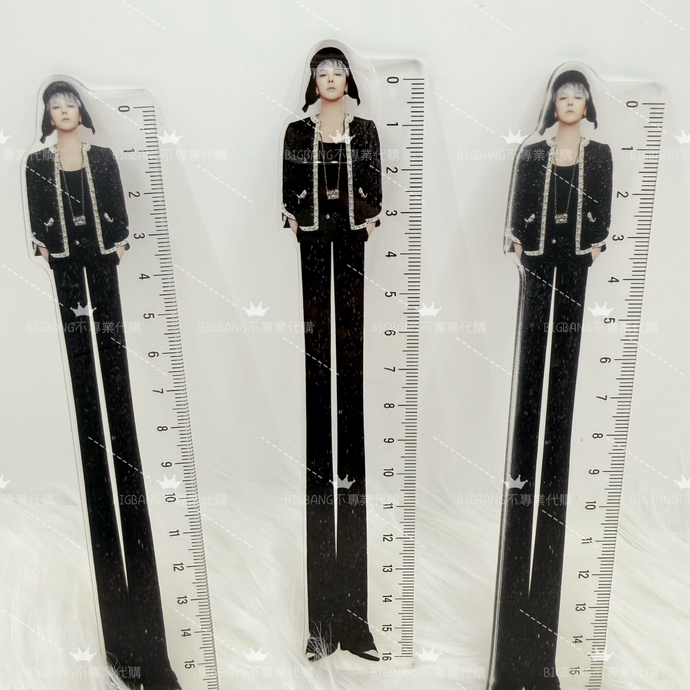 現貨 長腿GD尺 黑西裝 權志龍