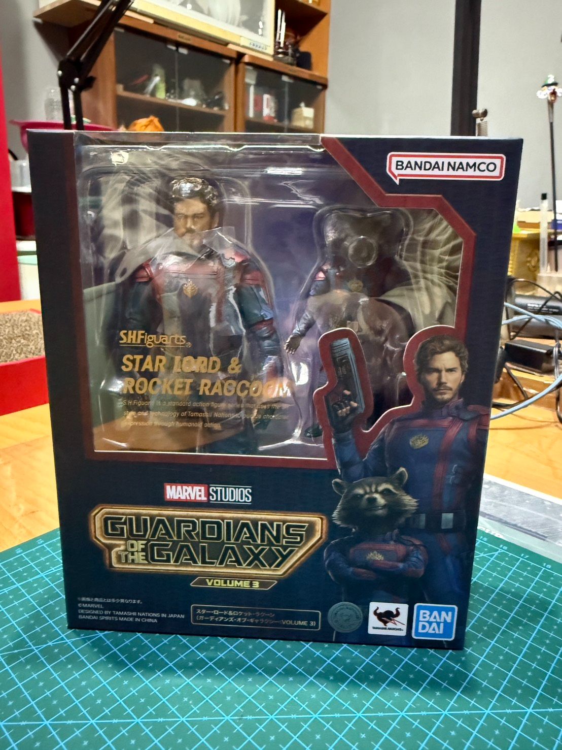 【星辰玩具】未取貨特價 全新 現貨 BANDAI SHF 星際異攻隊3 星爵 ＆ 火箭浣熊