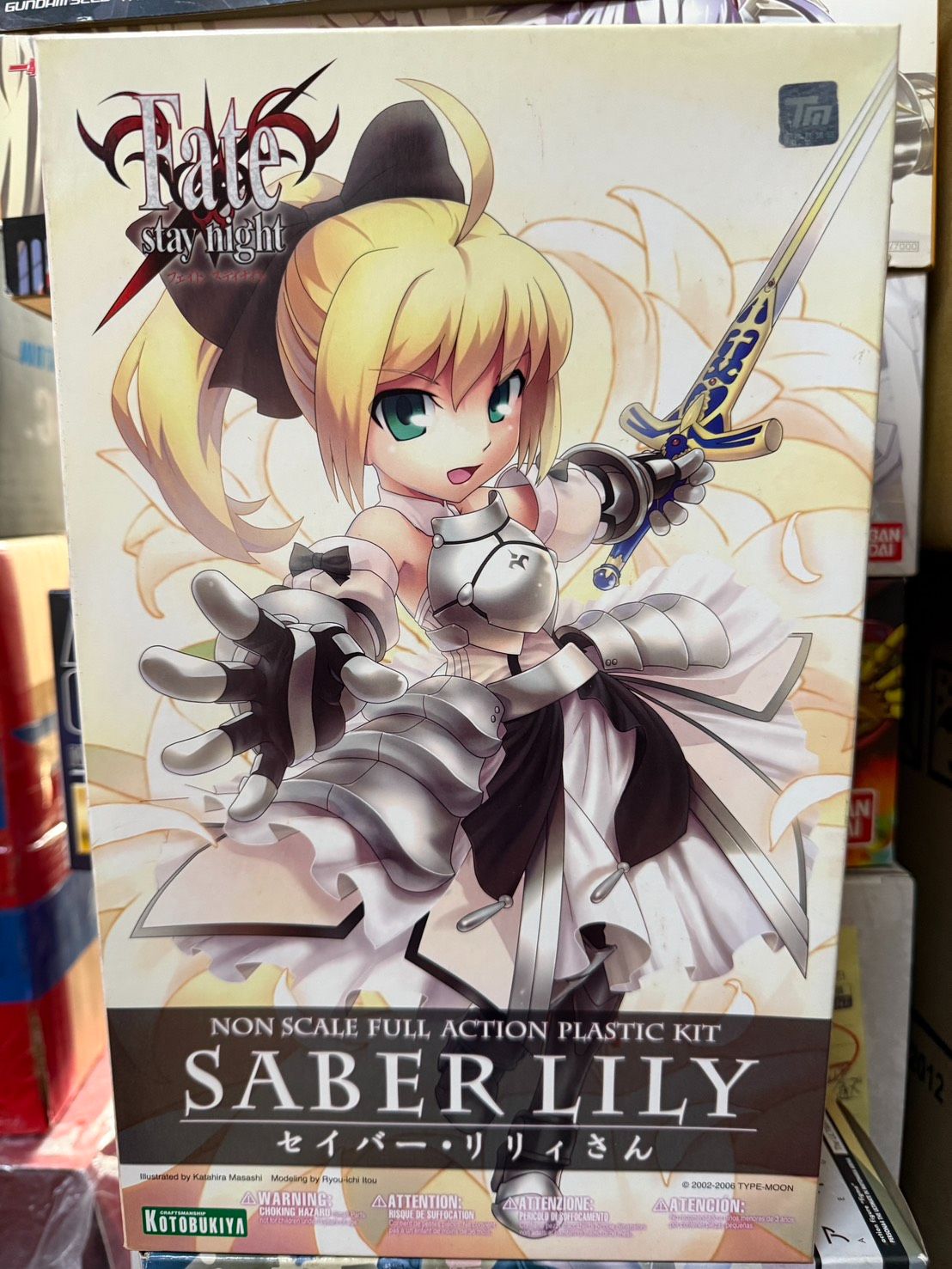 【星辰玩具】 廠商特價 全新未組Fate/stay night Q版 SABER 賽巴 / 白賽巴SABER 壽屋
