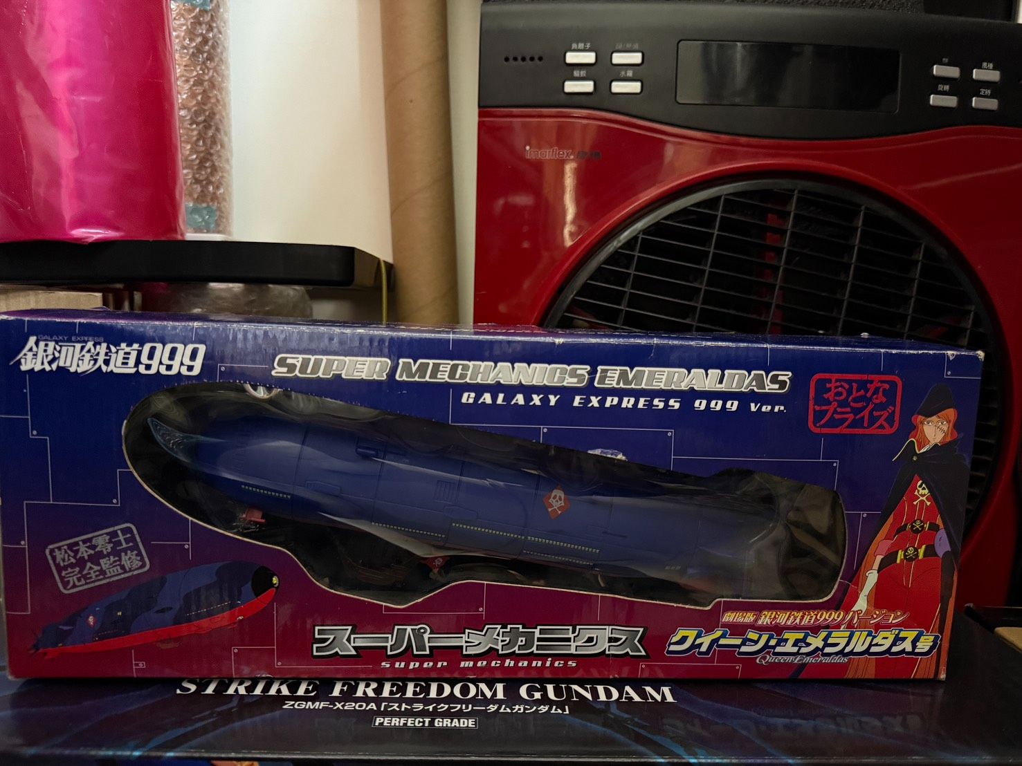 【星辰玩具】未取貨特價 全新未拆 TAITO 景品 銀河鐵道999 劇場版 クィーンエメラルダス 千年女王 皇后號 宇宙