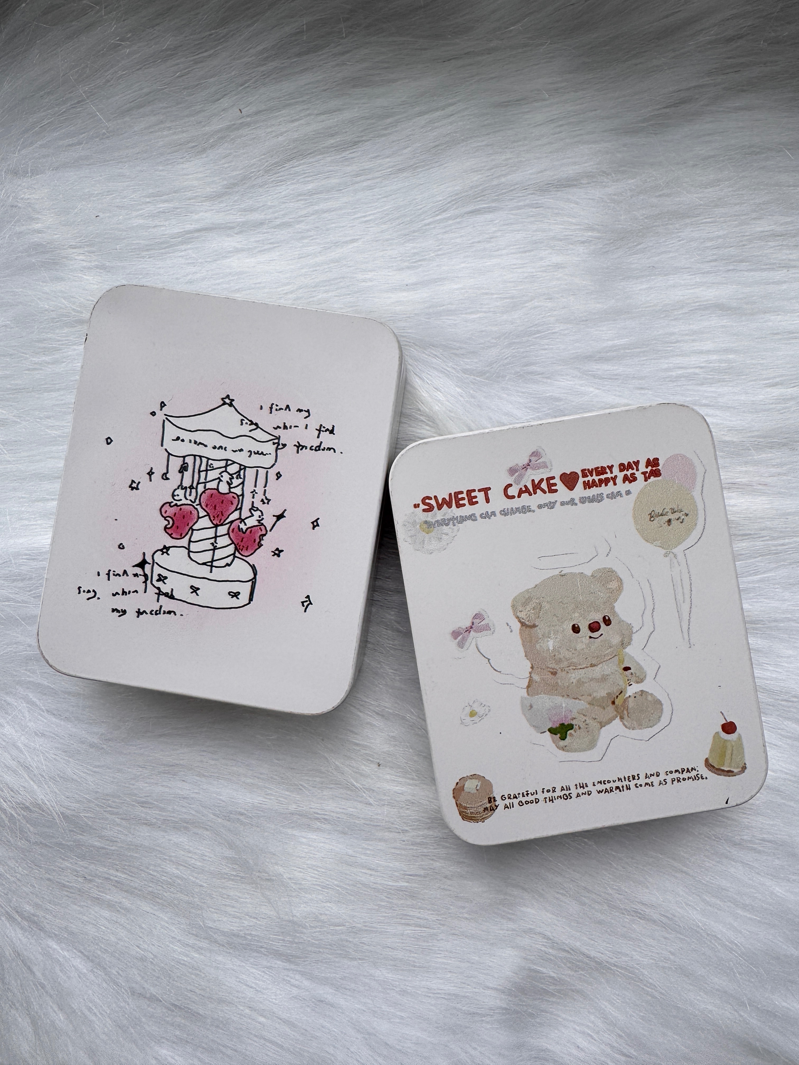 ❤️ 收納盒專區：「🔔小提醒：鐵盒屬金屬製品，偶有微小刮痕或碰痕為正常現象，完美主義者請斟酌下單唷～」