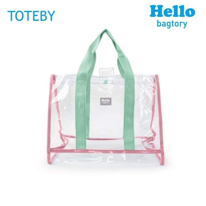 香港【百寶袋王】Hello Toteby 透明手挽袋（TT27N）
