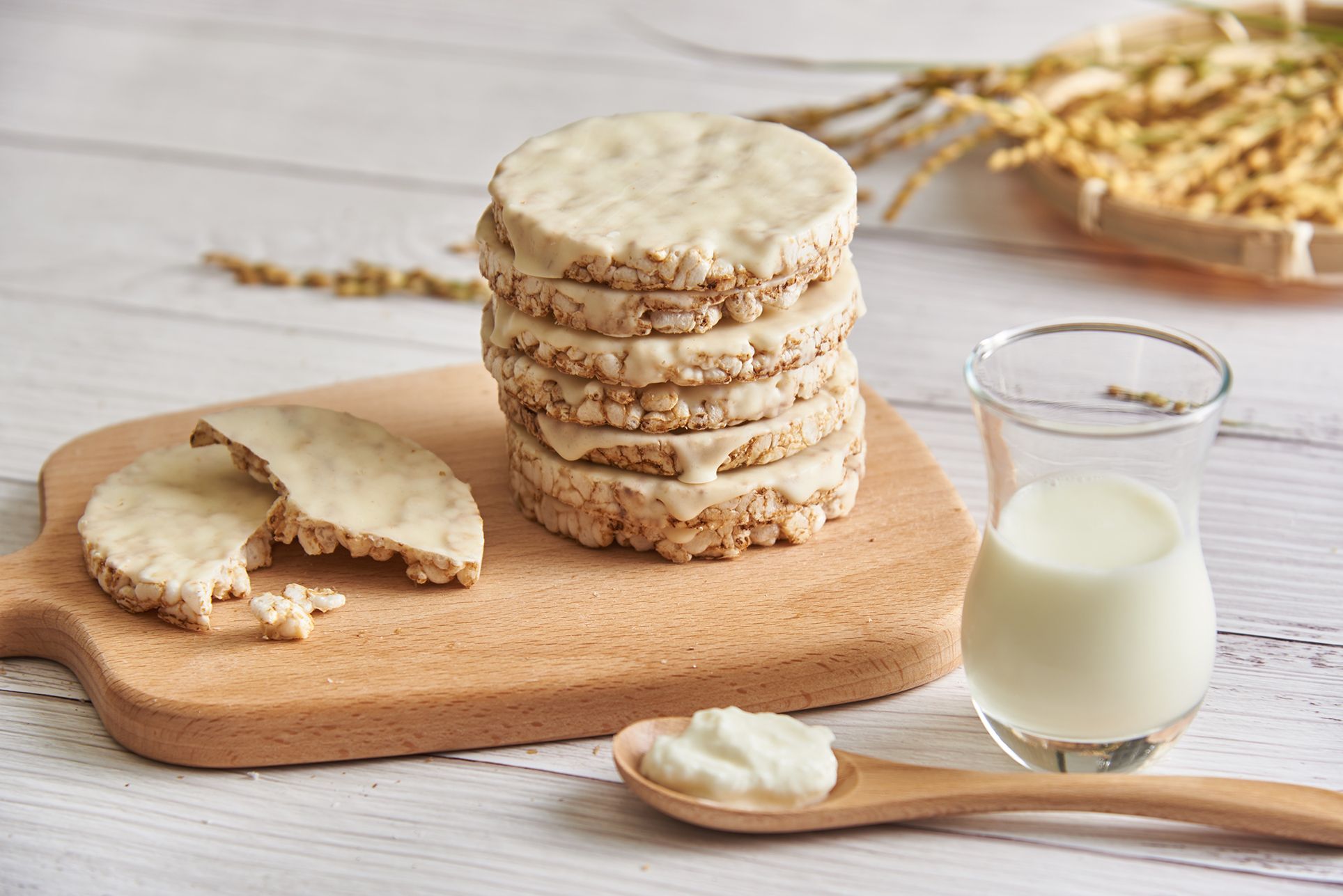 圓川糖 發芽糙米餅~優格口味~