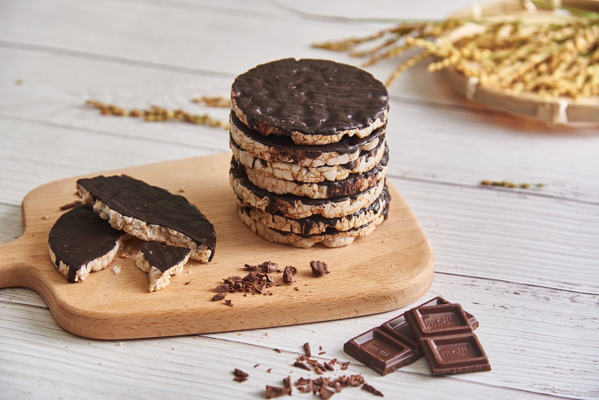 圓川糖 發芽糙米餅~黑巧克力口味~（優惠增量）