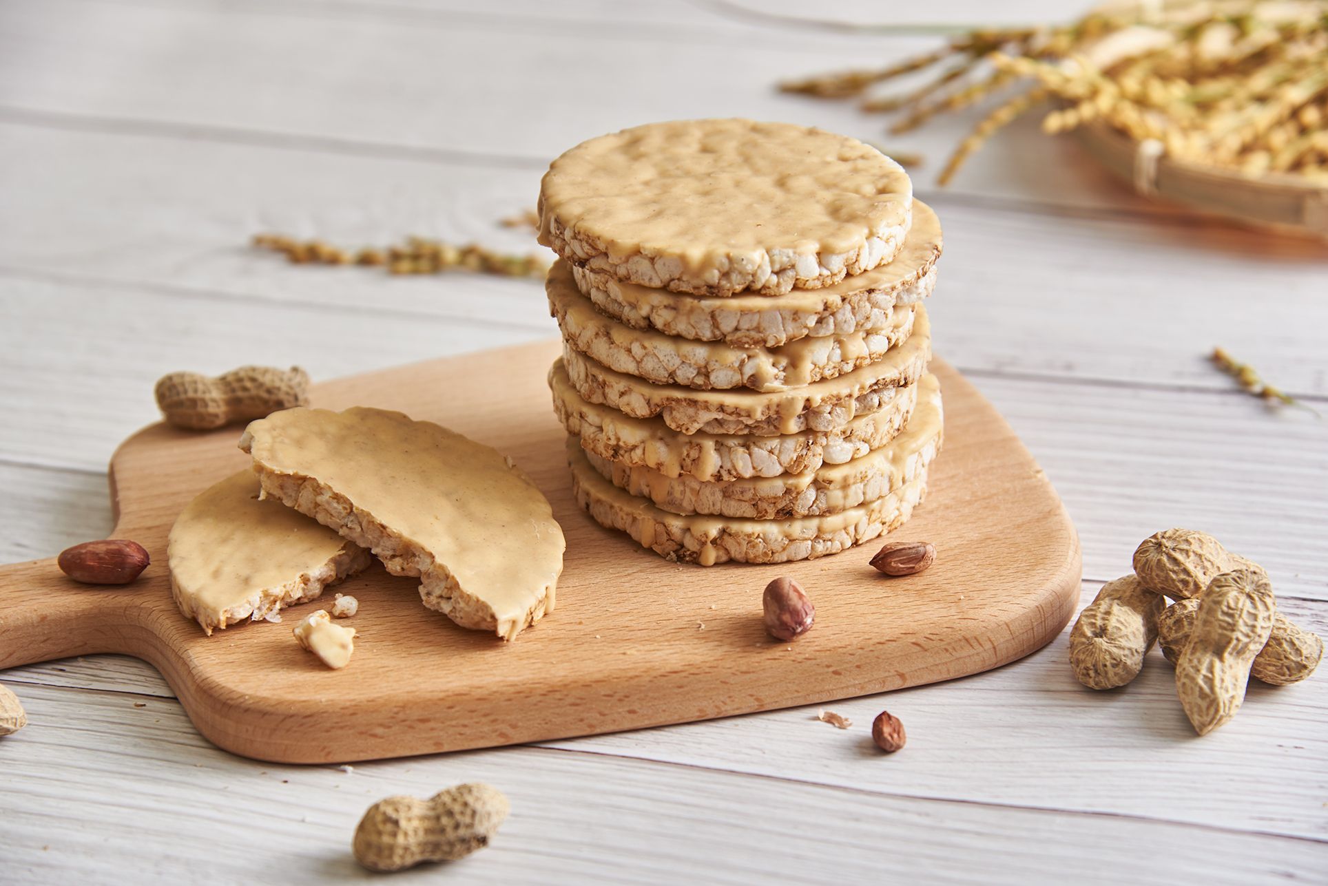 圓川糖 發芽糙米餅~牛奶花生口味~