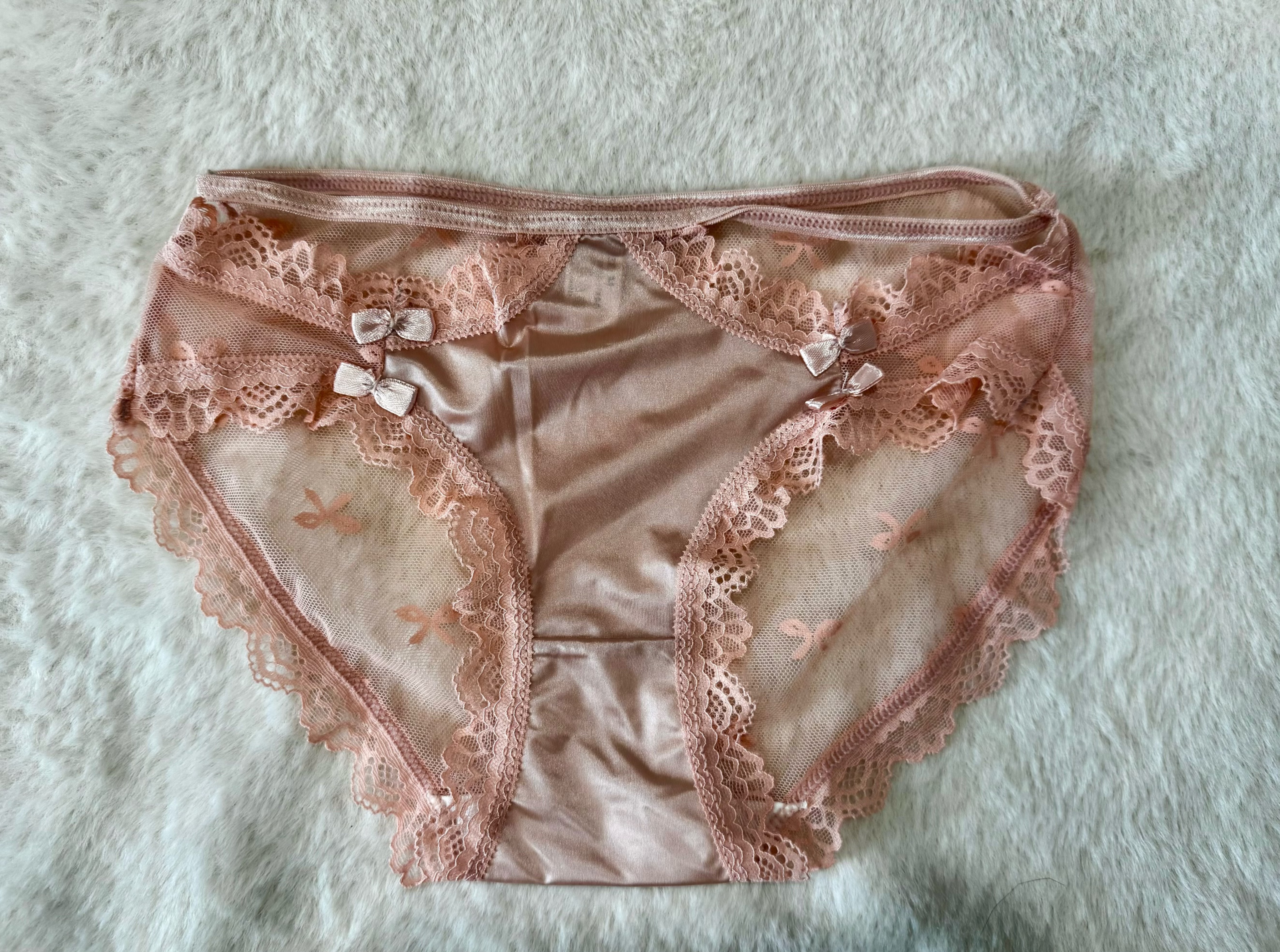 粉色蕾絲內內（初次購買請勿直接下單）