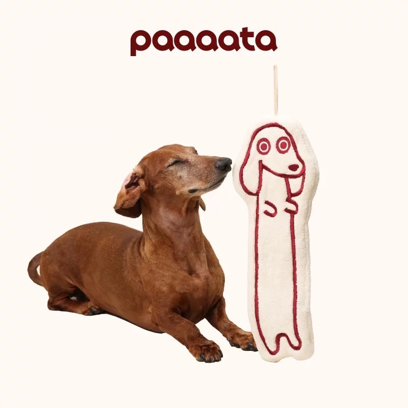 臘腸狗加厚擦手巾