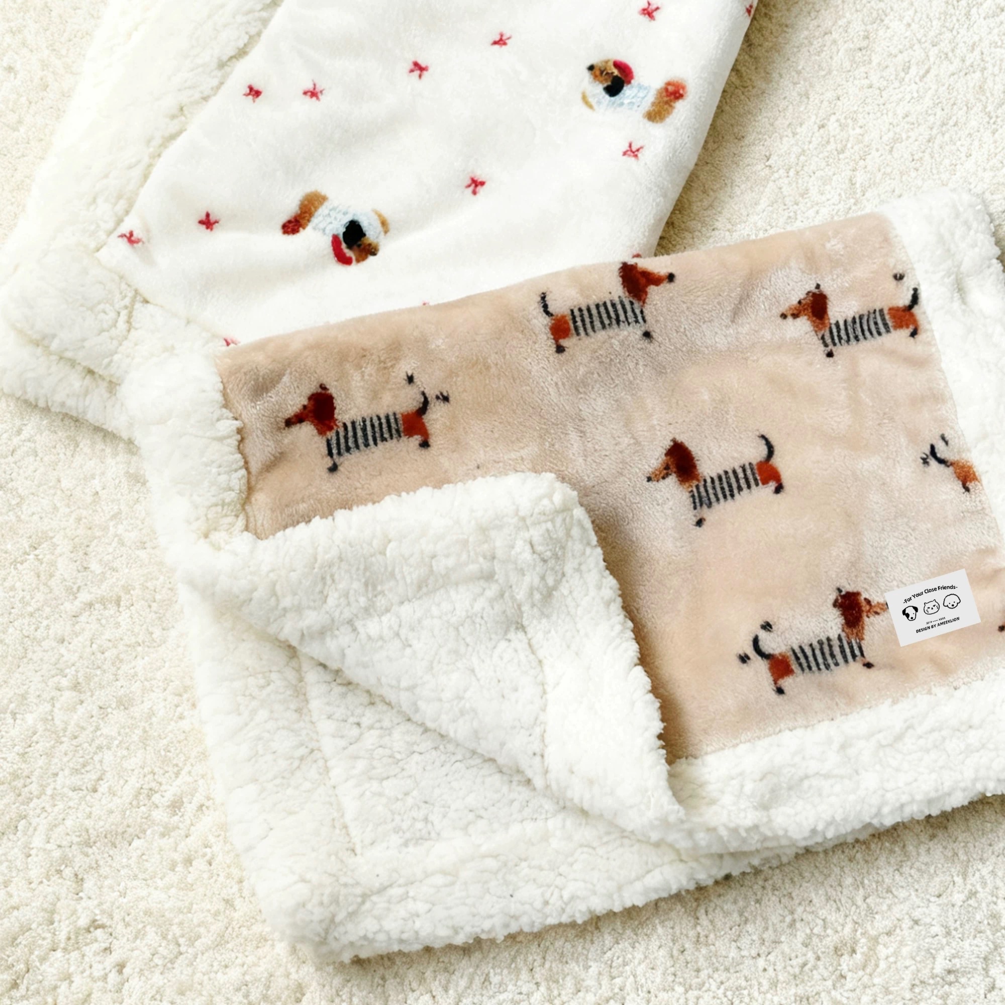 寵物冬季加厚睡毯